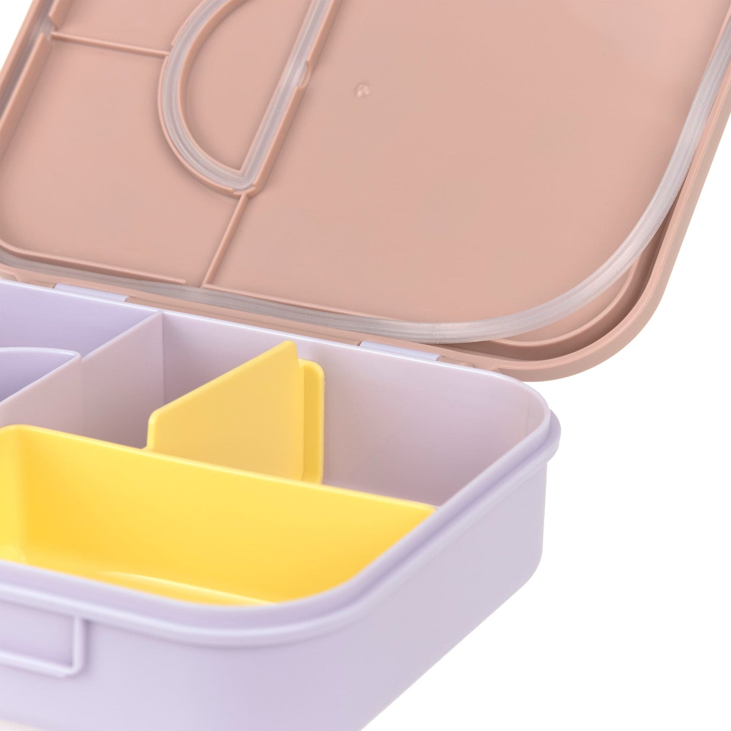 Bento-Snackbox für Kinder – Pattern Party, rosa
