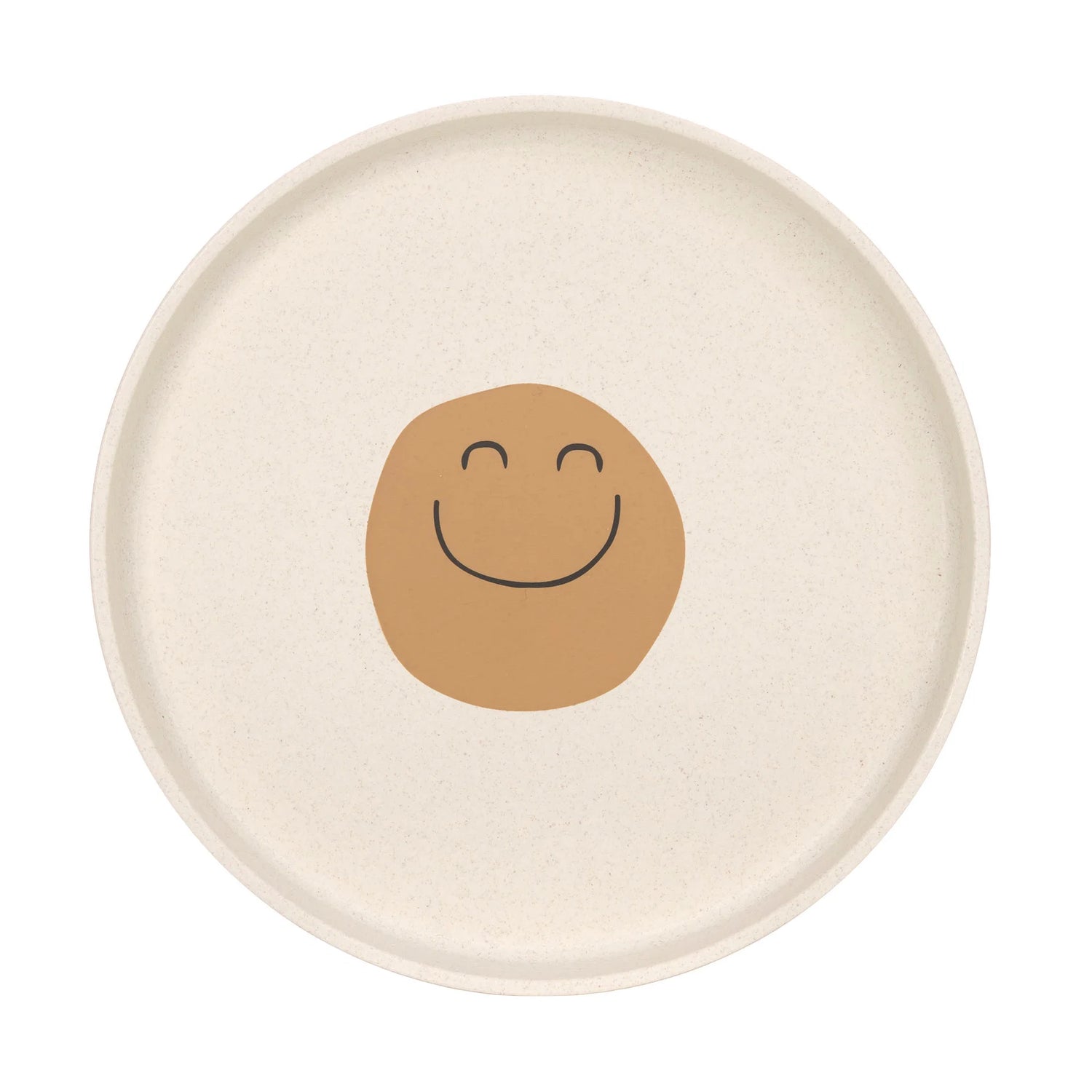 Assiette Enfants - Happy Rascals, Smile bleu ciel