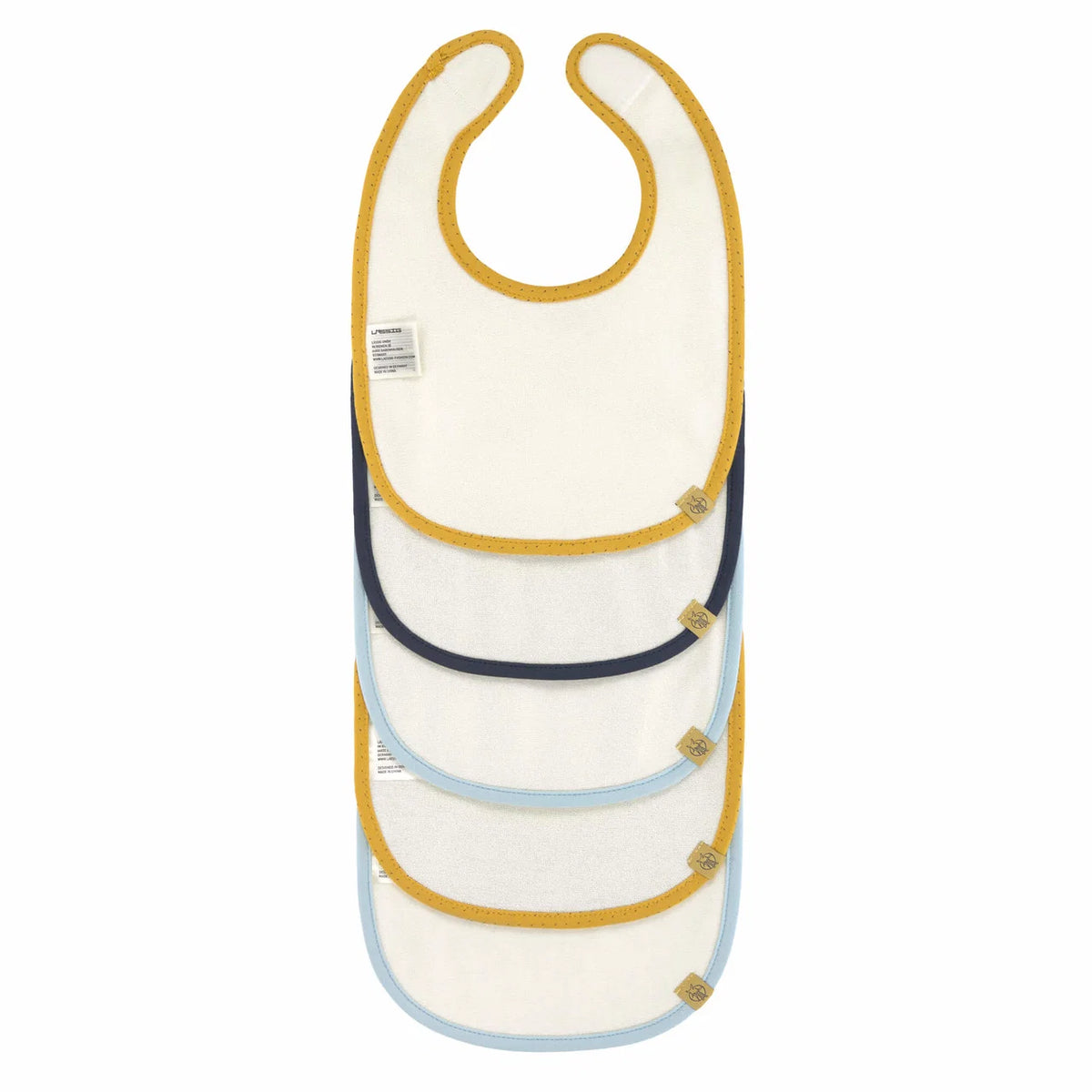Lot 5 bavoirs éponge imperm., Petite baleine d'eau