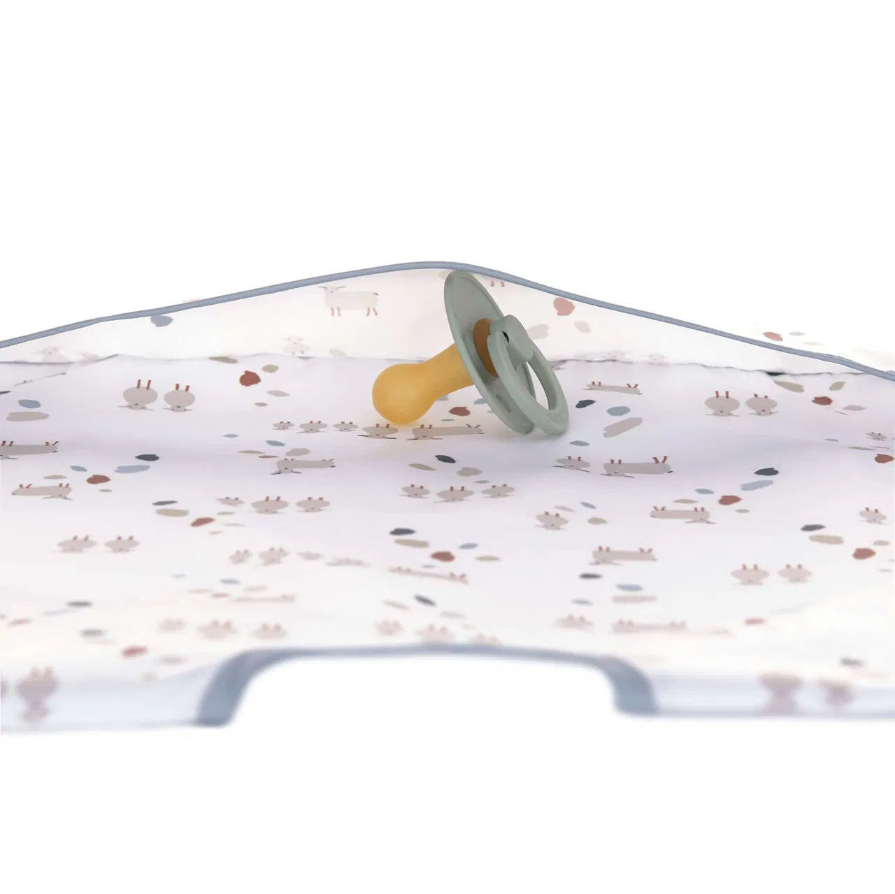 Bavoirs manches longues avec poche (2 pcs), Tiny Farmer Mouton liste 