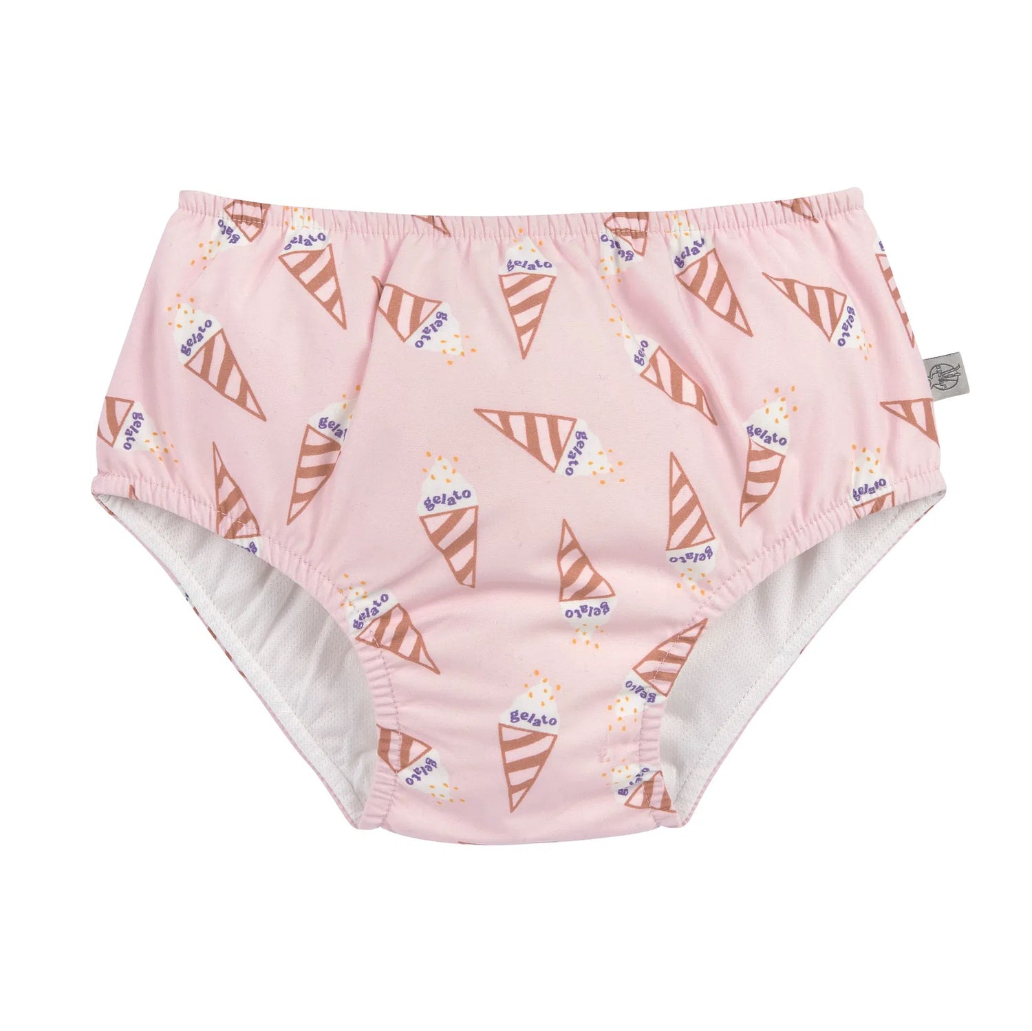 Maillot de bain couche bébé - Glace, Rose