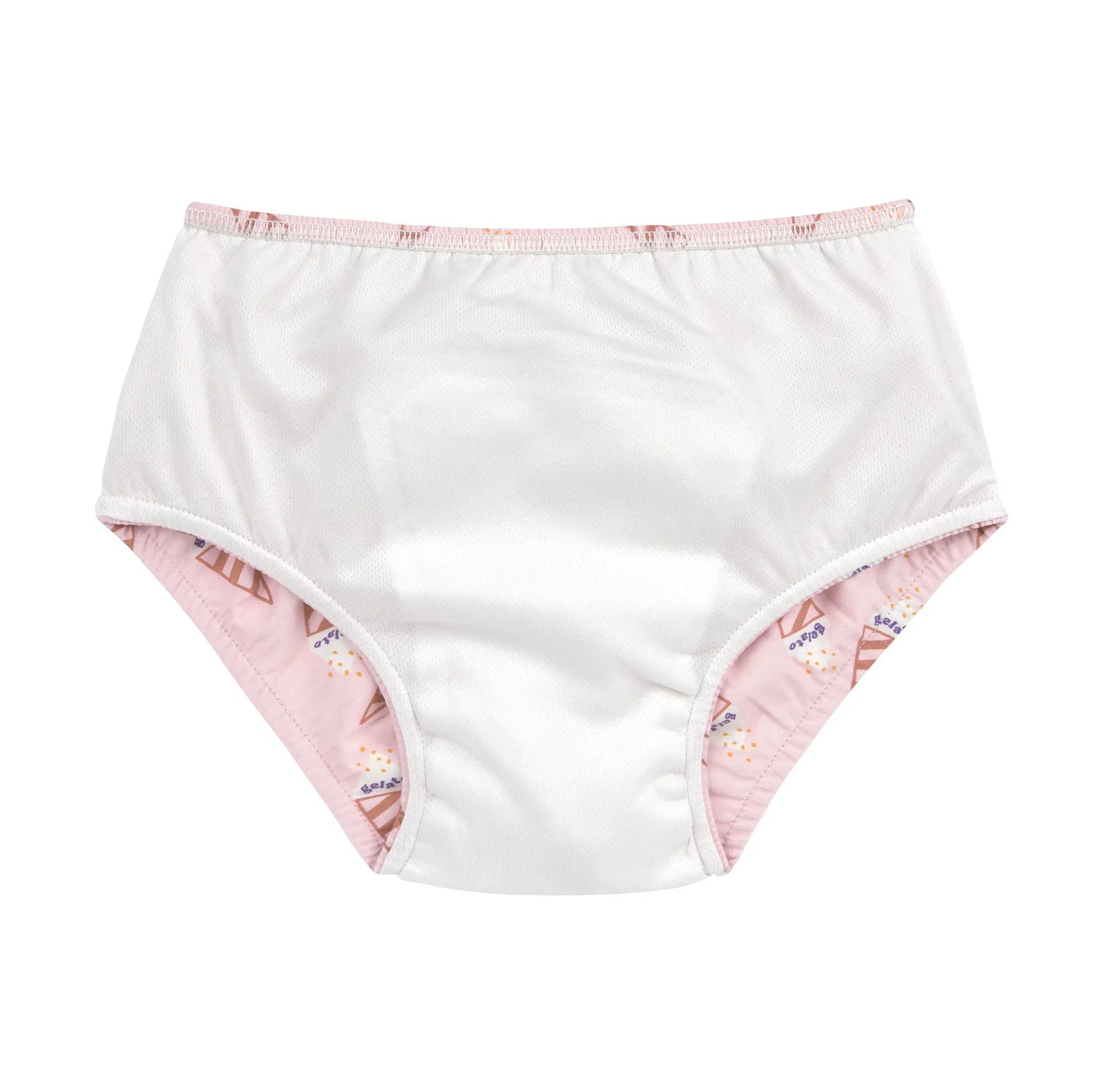 Maillot de bain couche bébé - Glace, Rose
