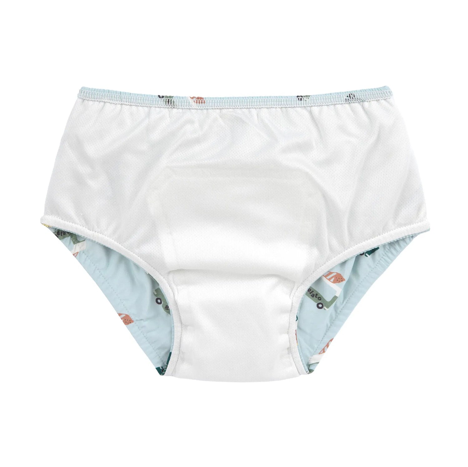 Maillot de bain couche bébé - Glace, Bleu