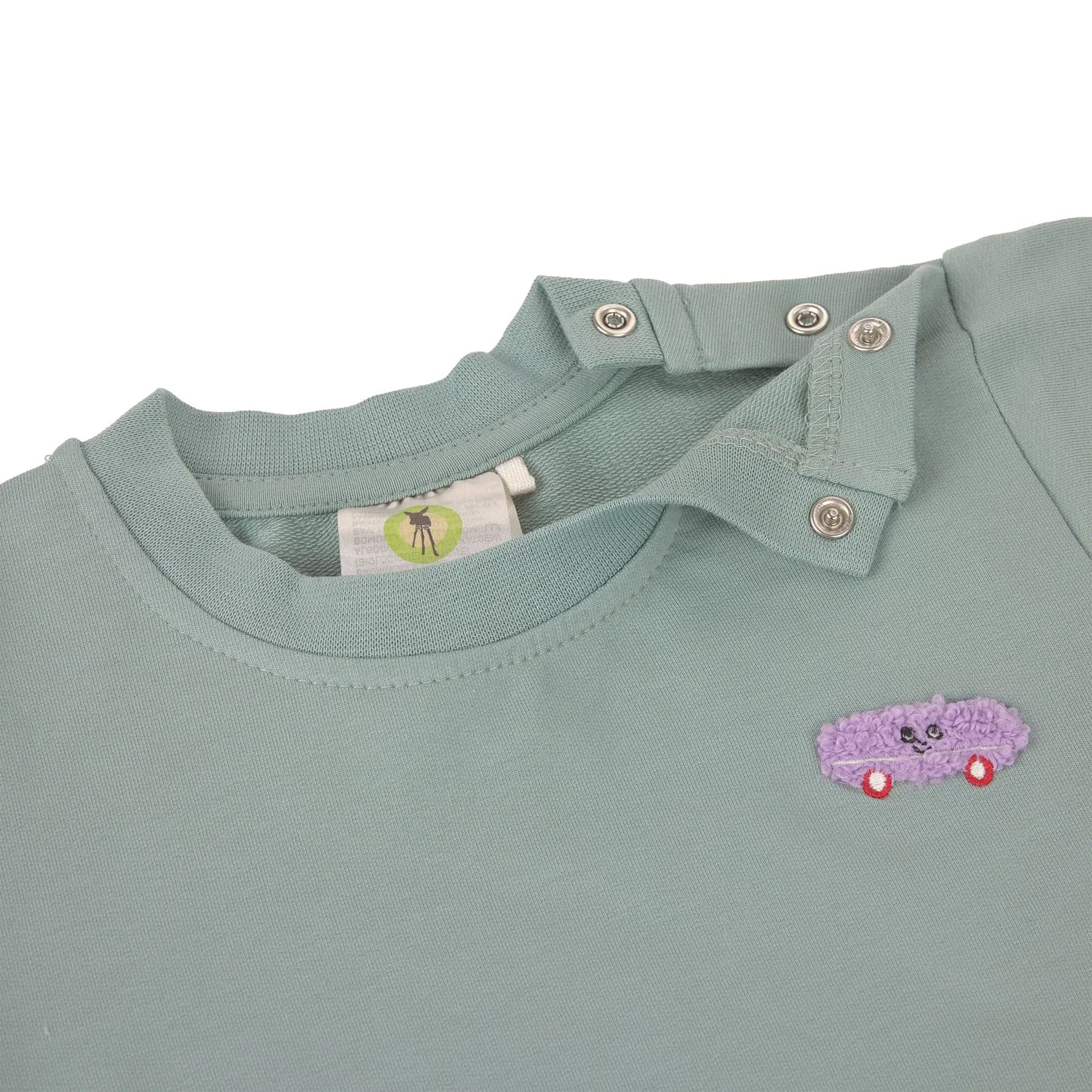 Robe Enfant - Coton bio, vert pâle