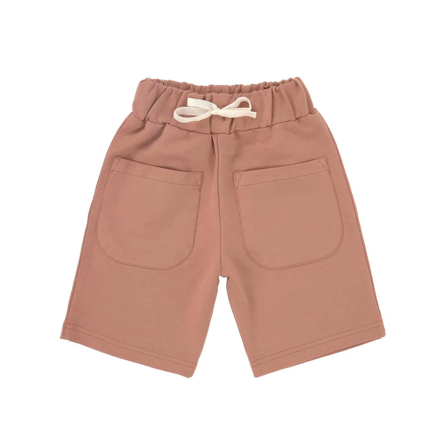 Pantalon court enfant - coton bio, amande