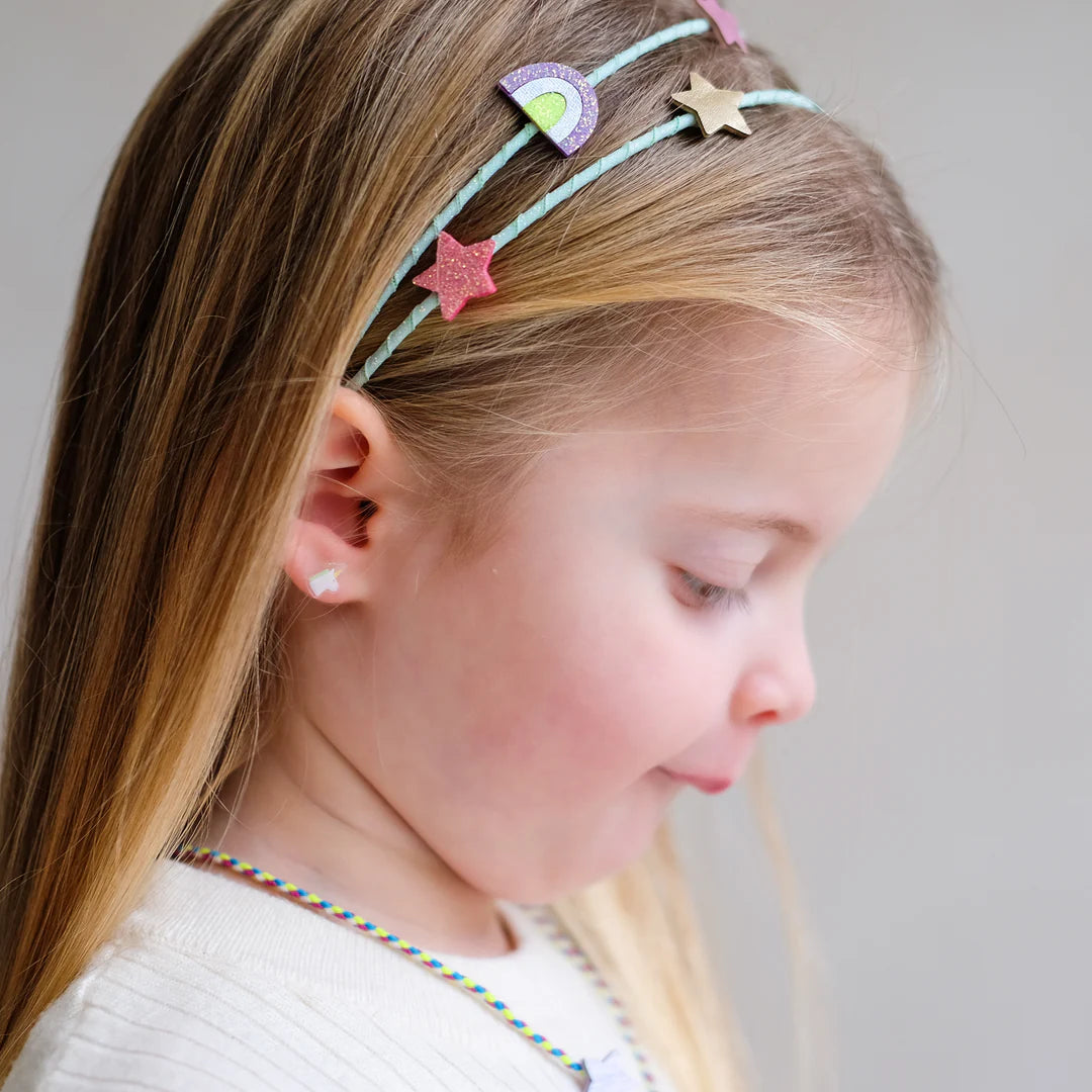 Ohrstecker zum Aufkleben – Einhorn