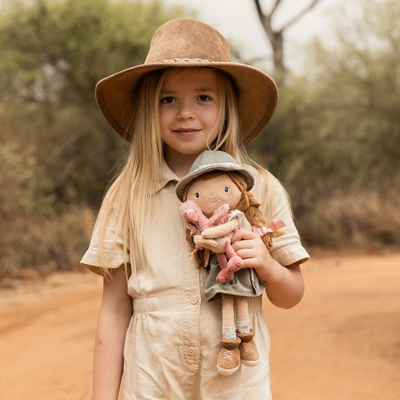 Poupée câline Ranger Rosa - 35 cm - Safari Friends