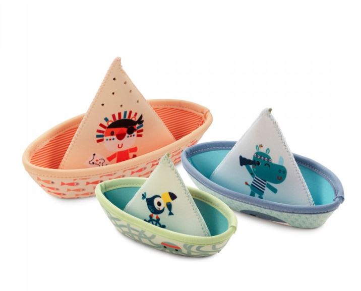 3 Boote von Jungle - Toys