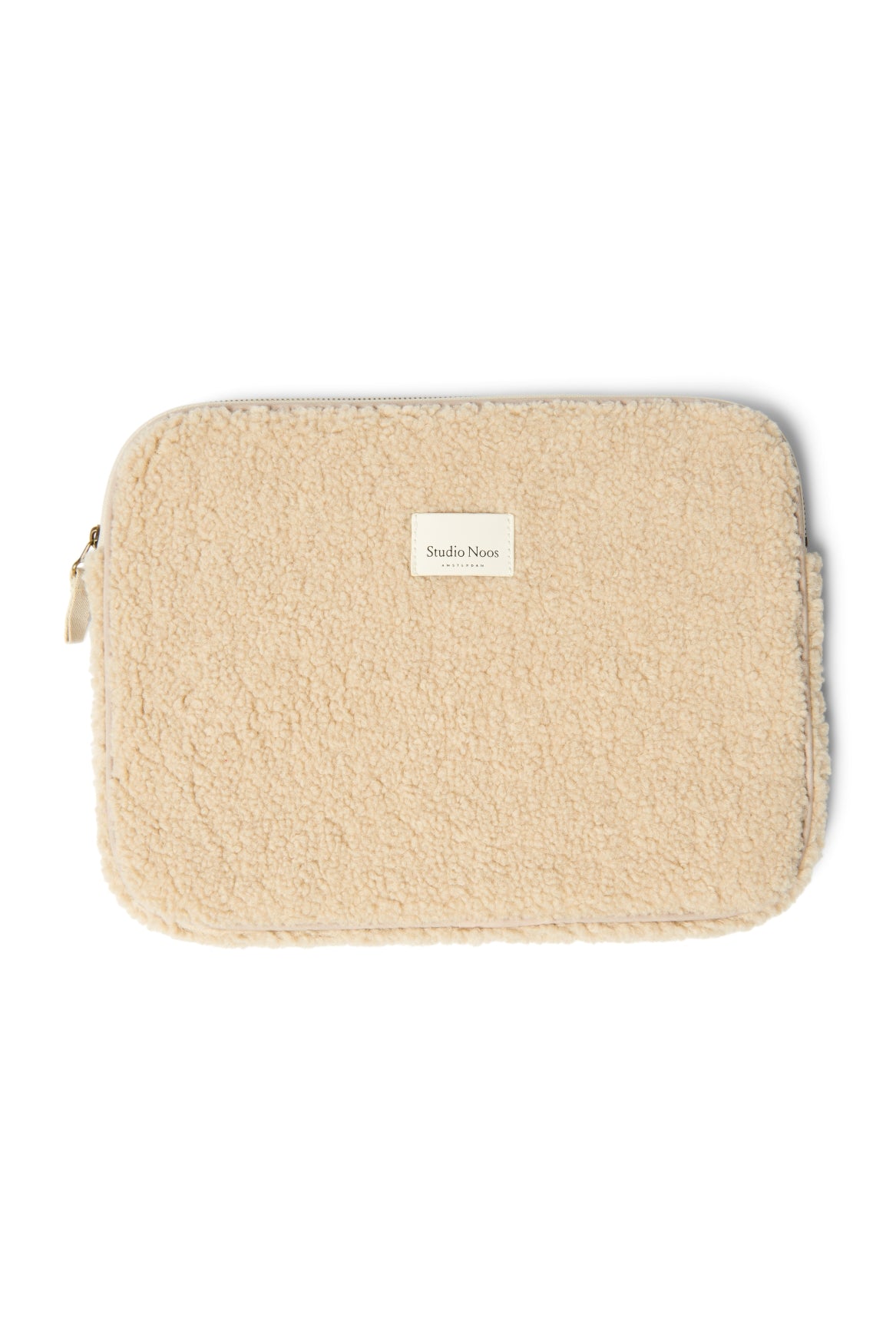 Teddy Pochette Pour Ordinateur Portable 13 Inch - Écru