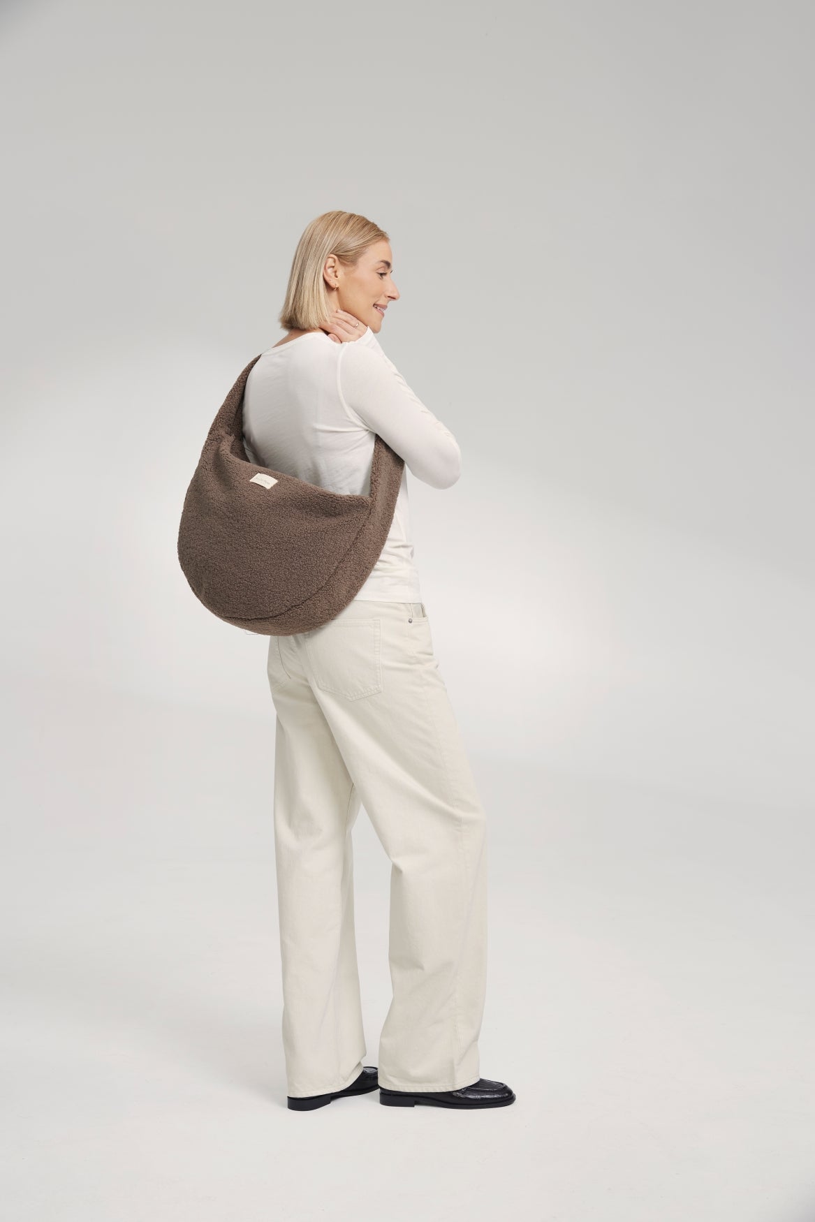 Teddy Sac à bandoulière - Brun