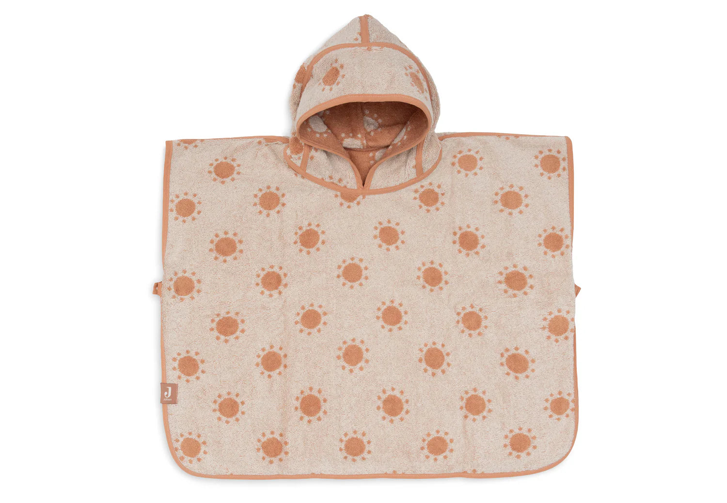 Poncho de Bain Éponge - Jacquard - Reversible