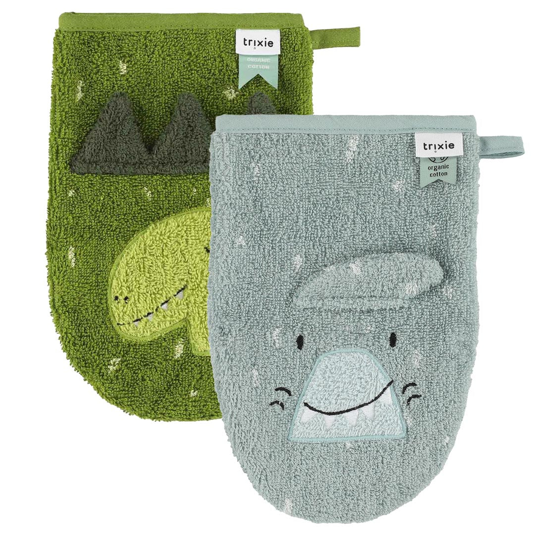 Gant de toilette 2-pack (divers coloris)