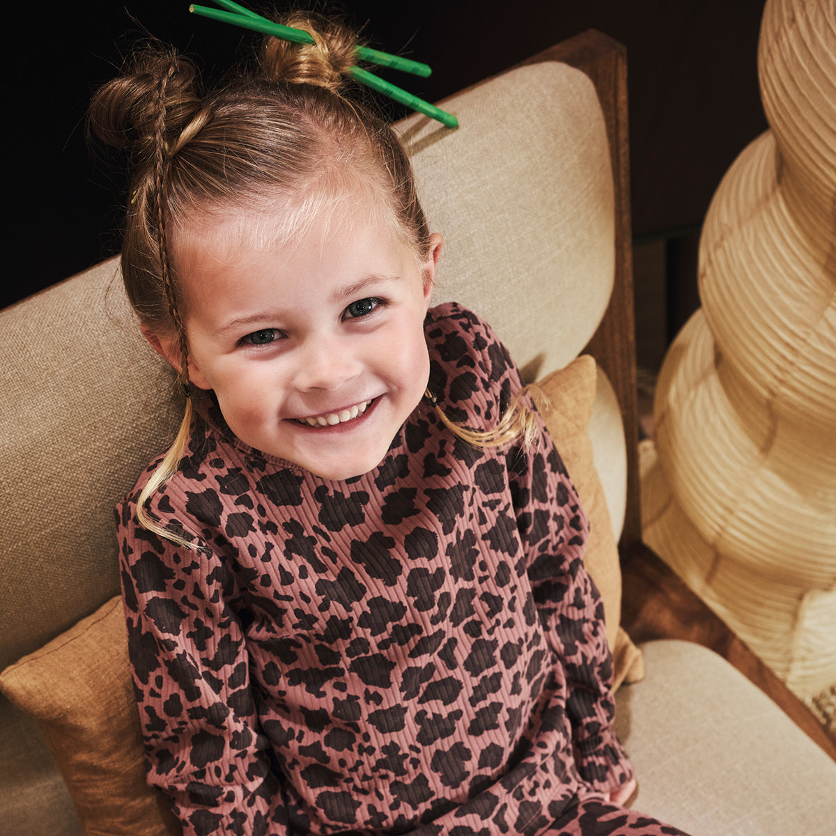 T-shirt Jaina - Amber brown