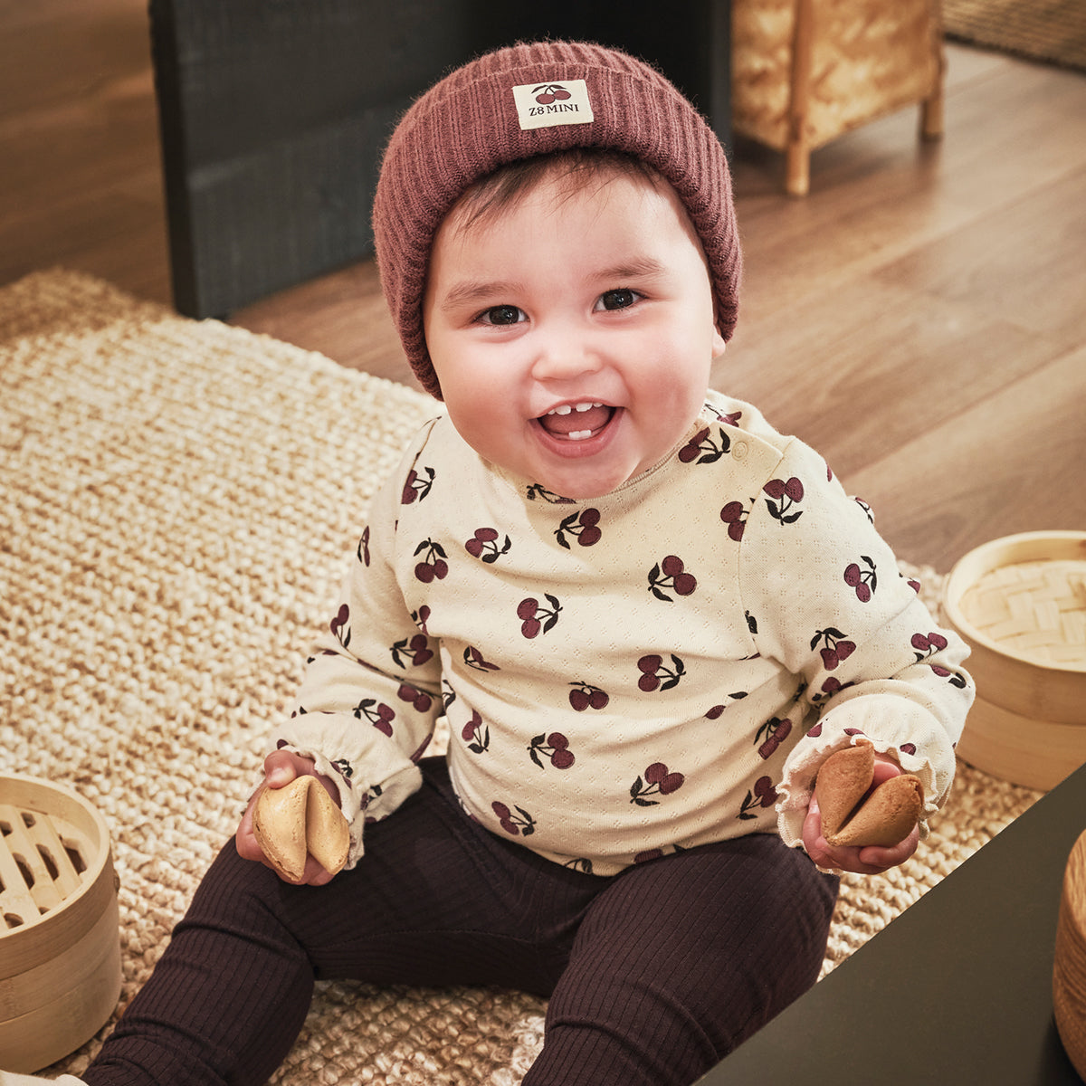 Bonnet Torin - Spicy mauve S Liste 