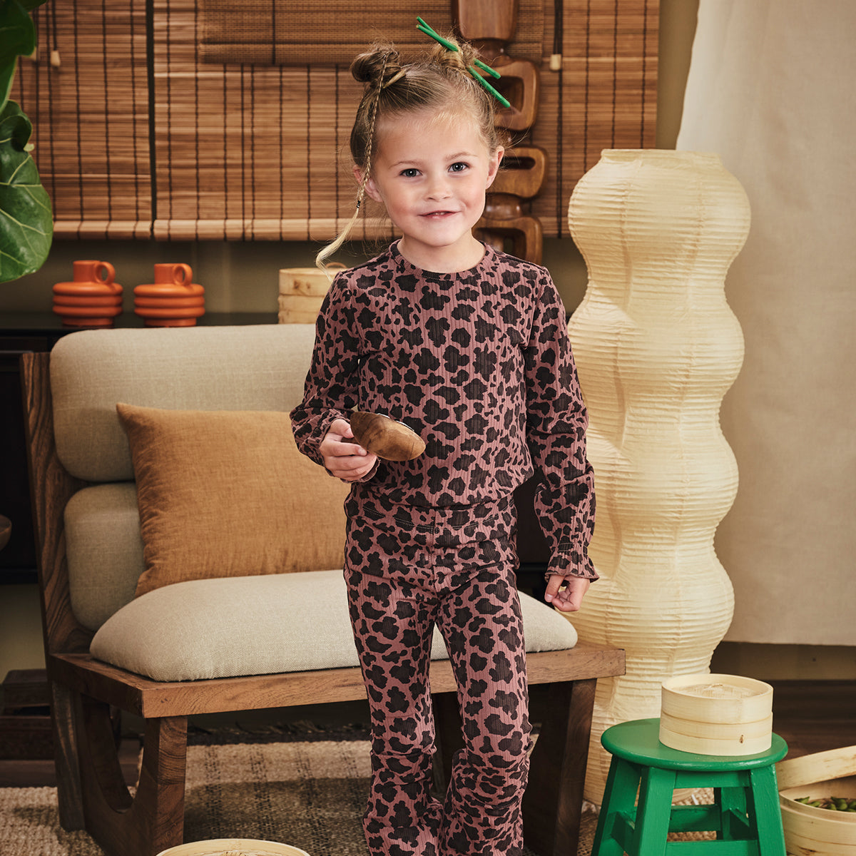 T-shirt Jaina - Amber brown