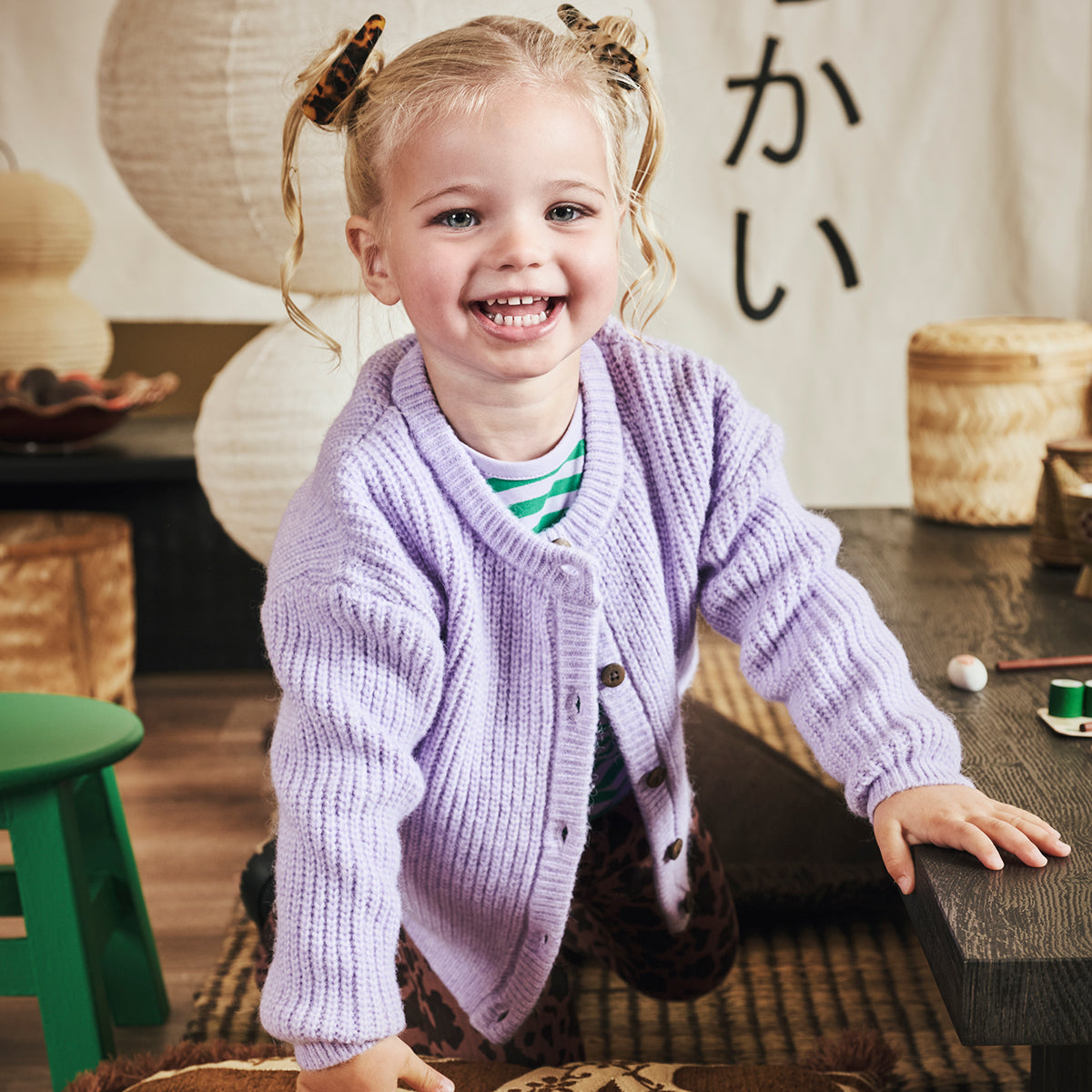 Strickjacke Maire – Morning Violet