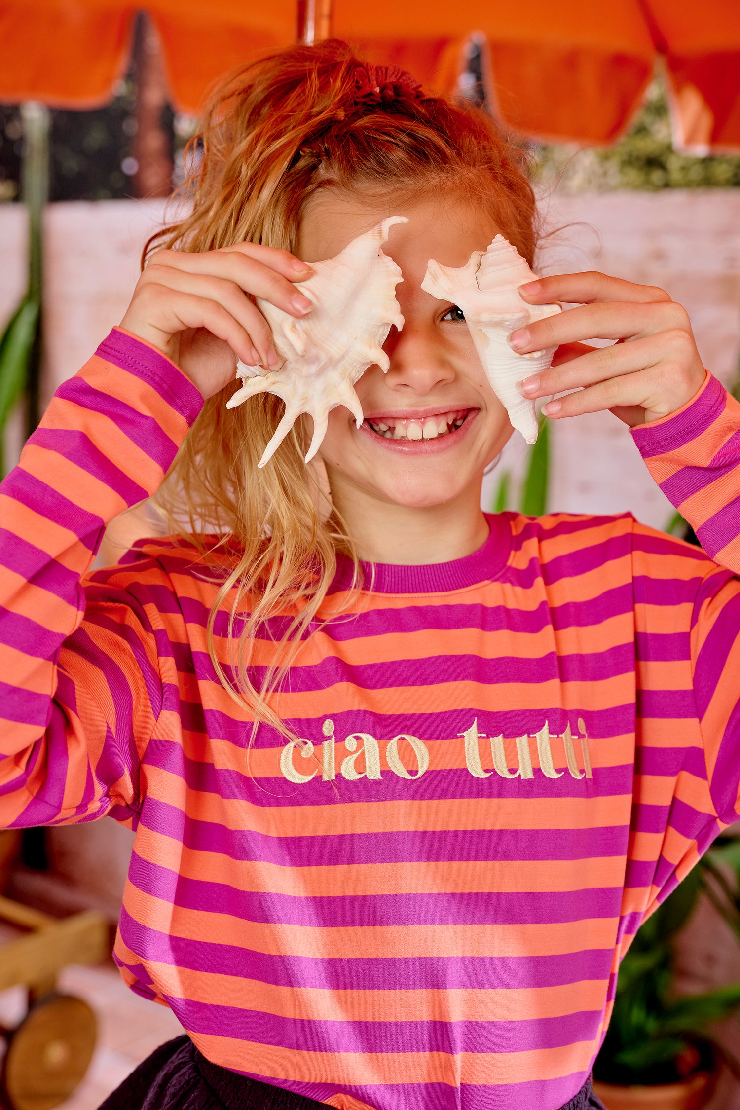 T-shirt Adriana - Living coral