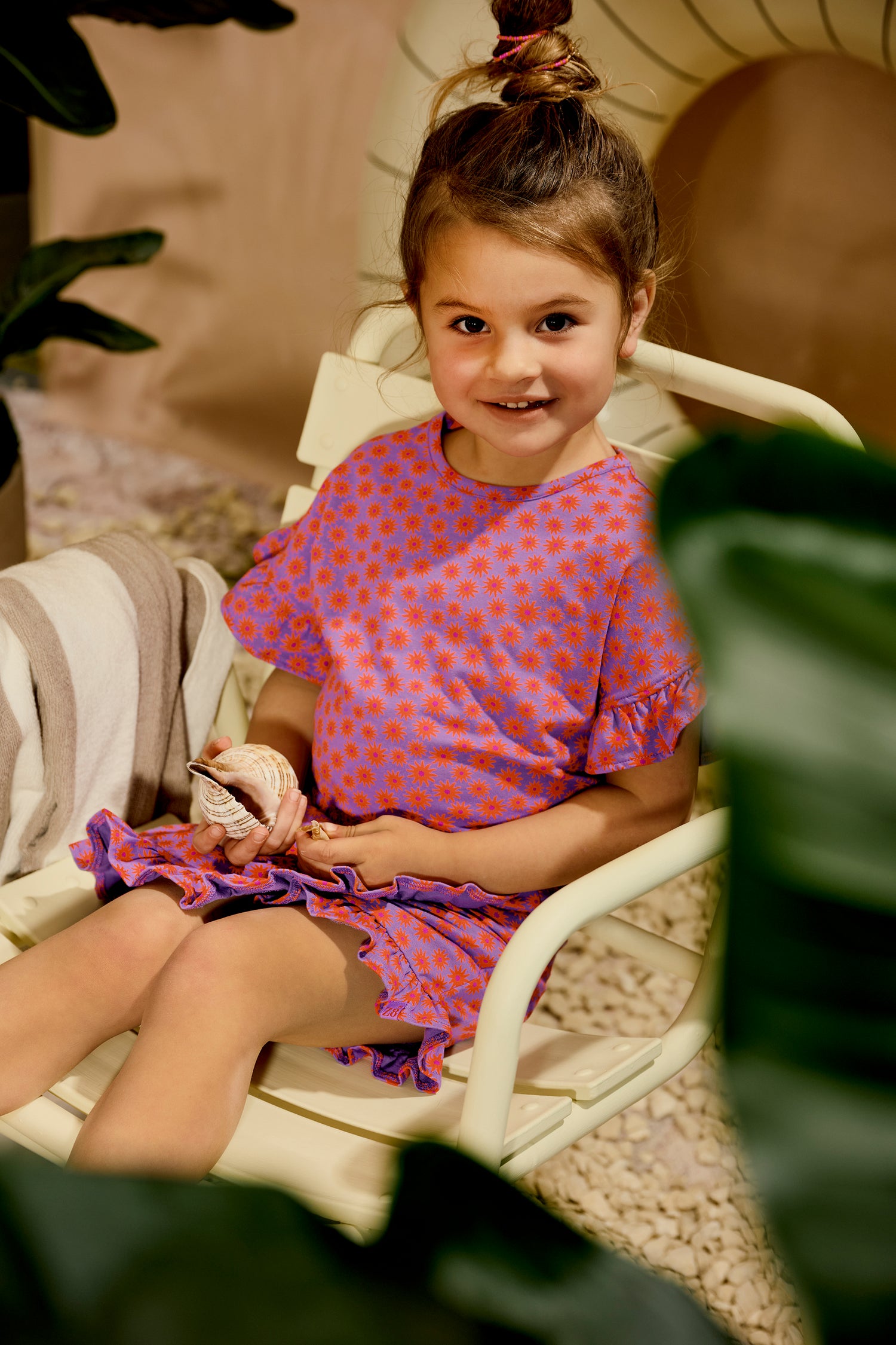 T-shirt Nouk - Pretty purple