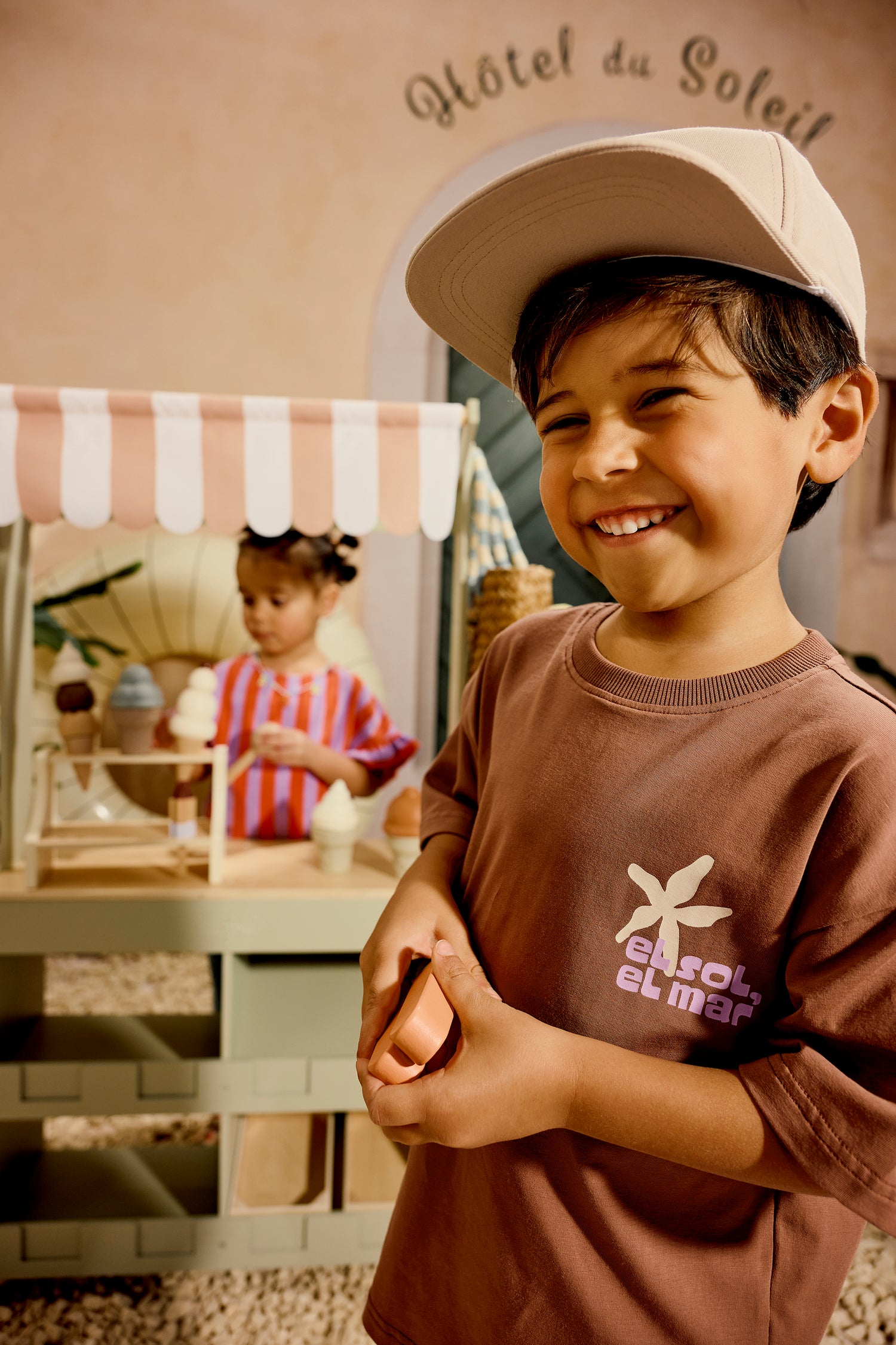 T-shirt Dez - Blush brown