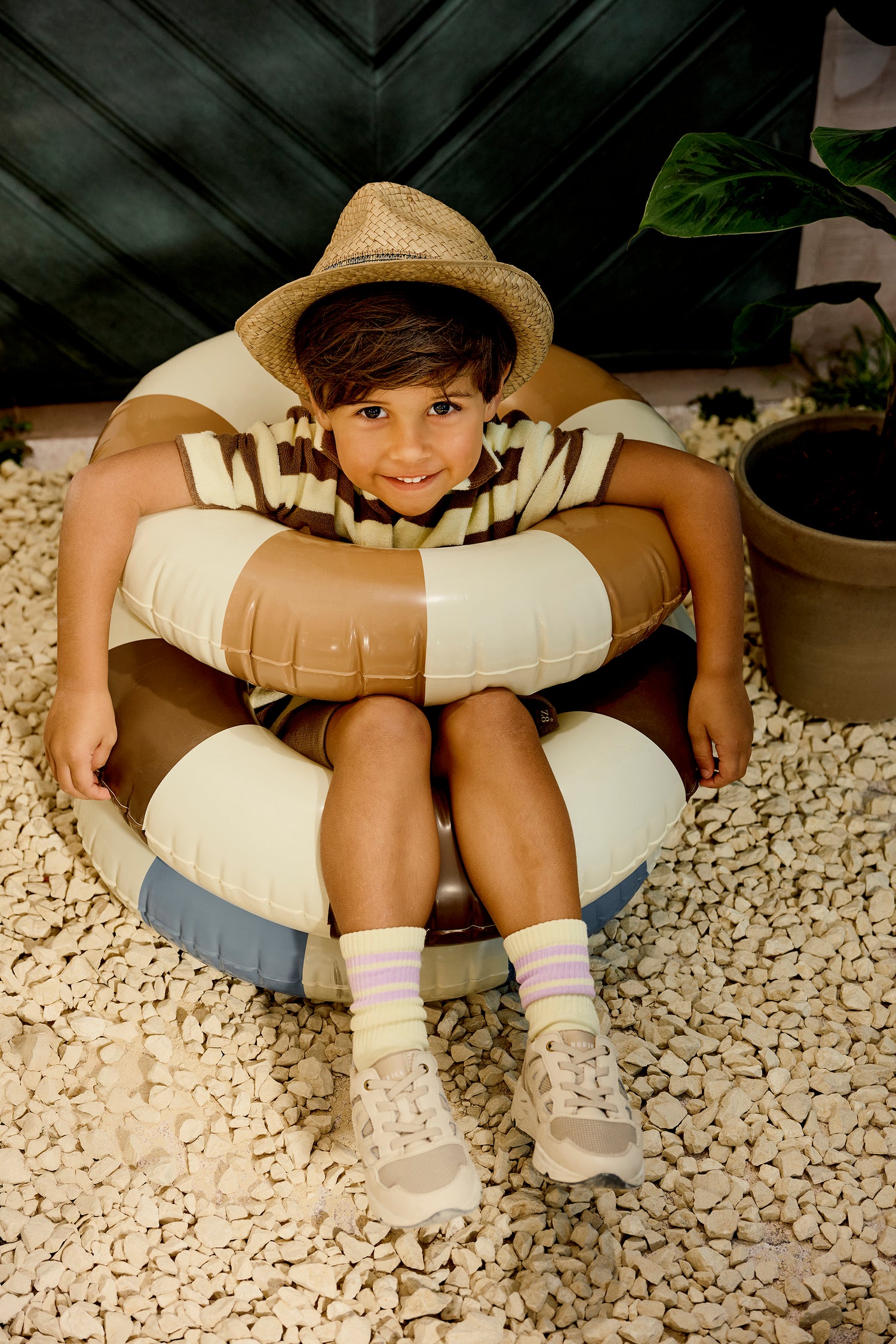 Chaussette Lizz - Silly citron