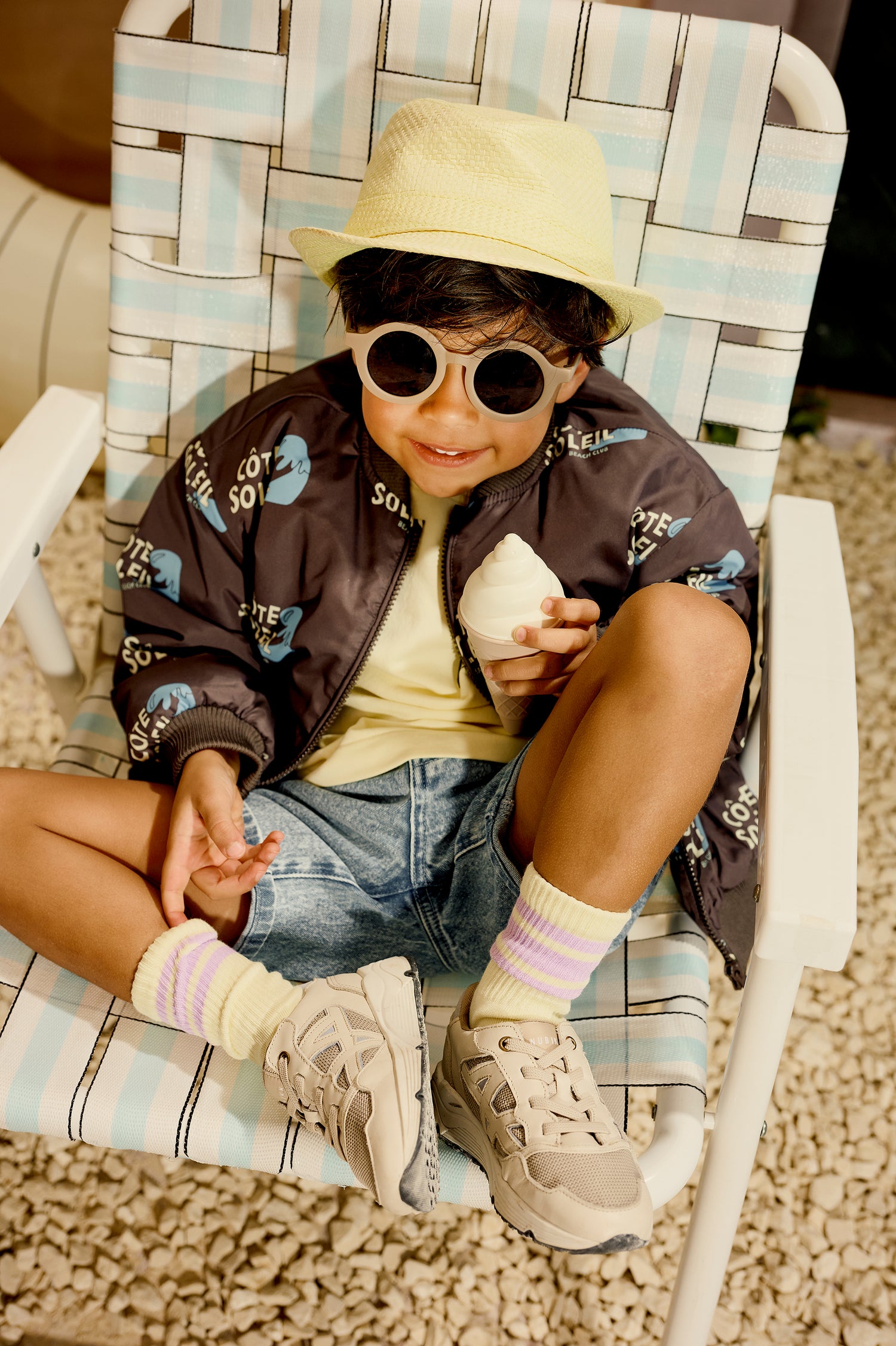 Short en jean Timo - light blue