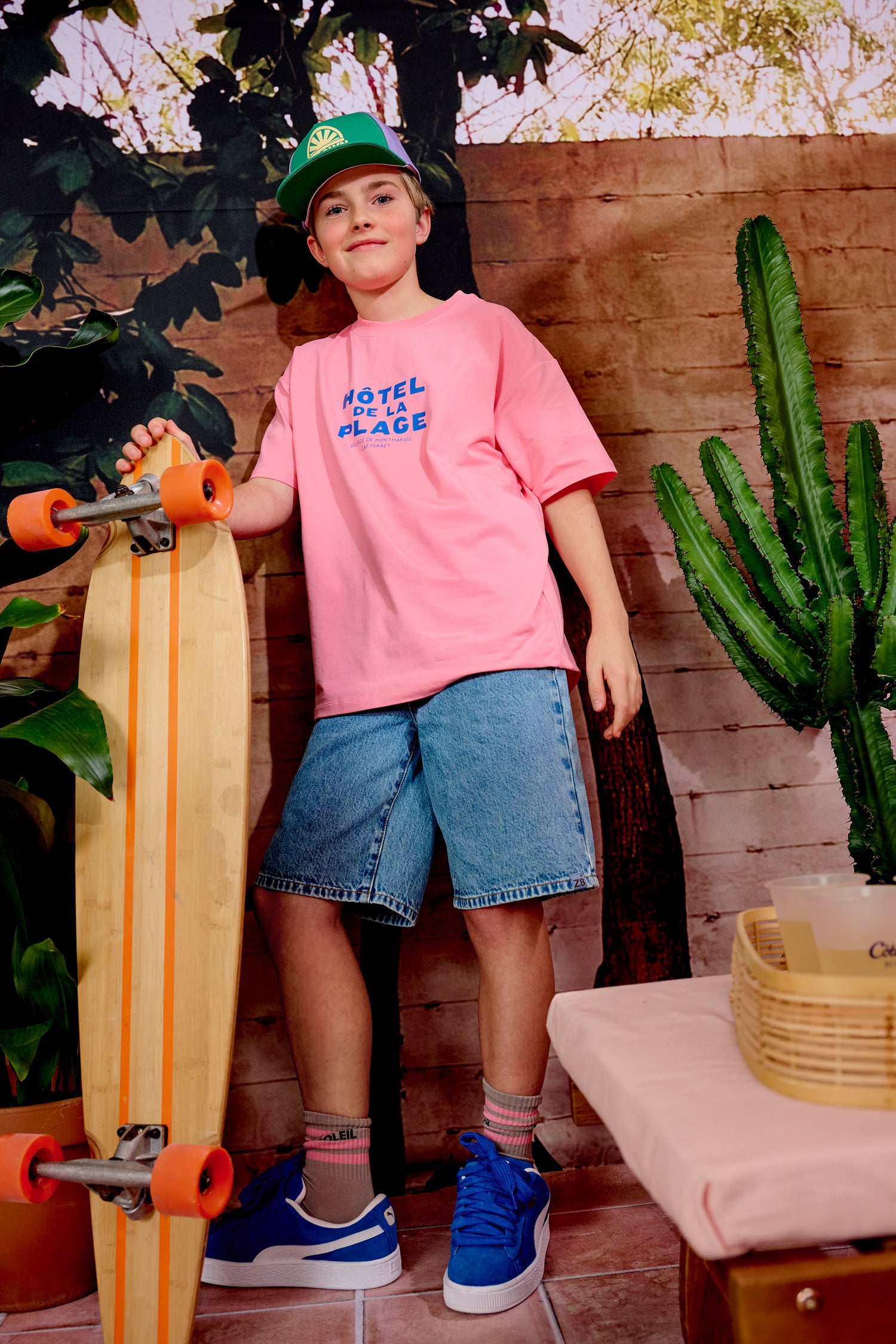 Demin Short Wes - Blue denim