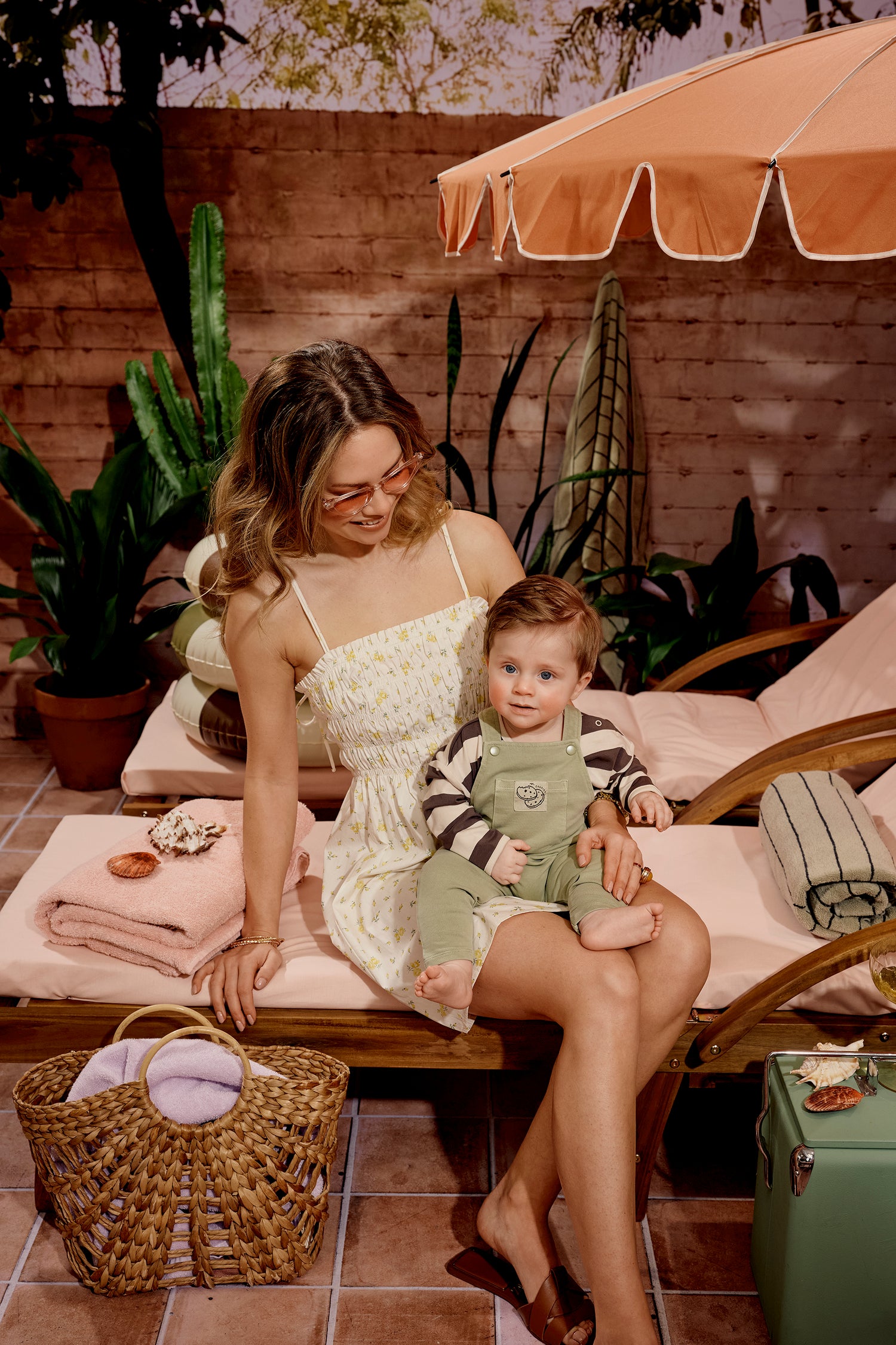 Salopette Elay - Sliver sage