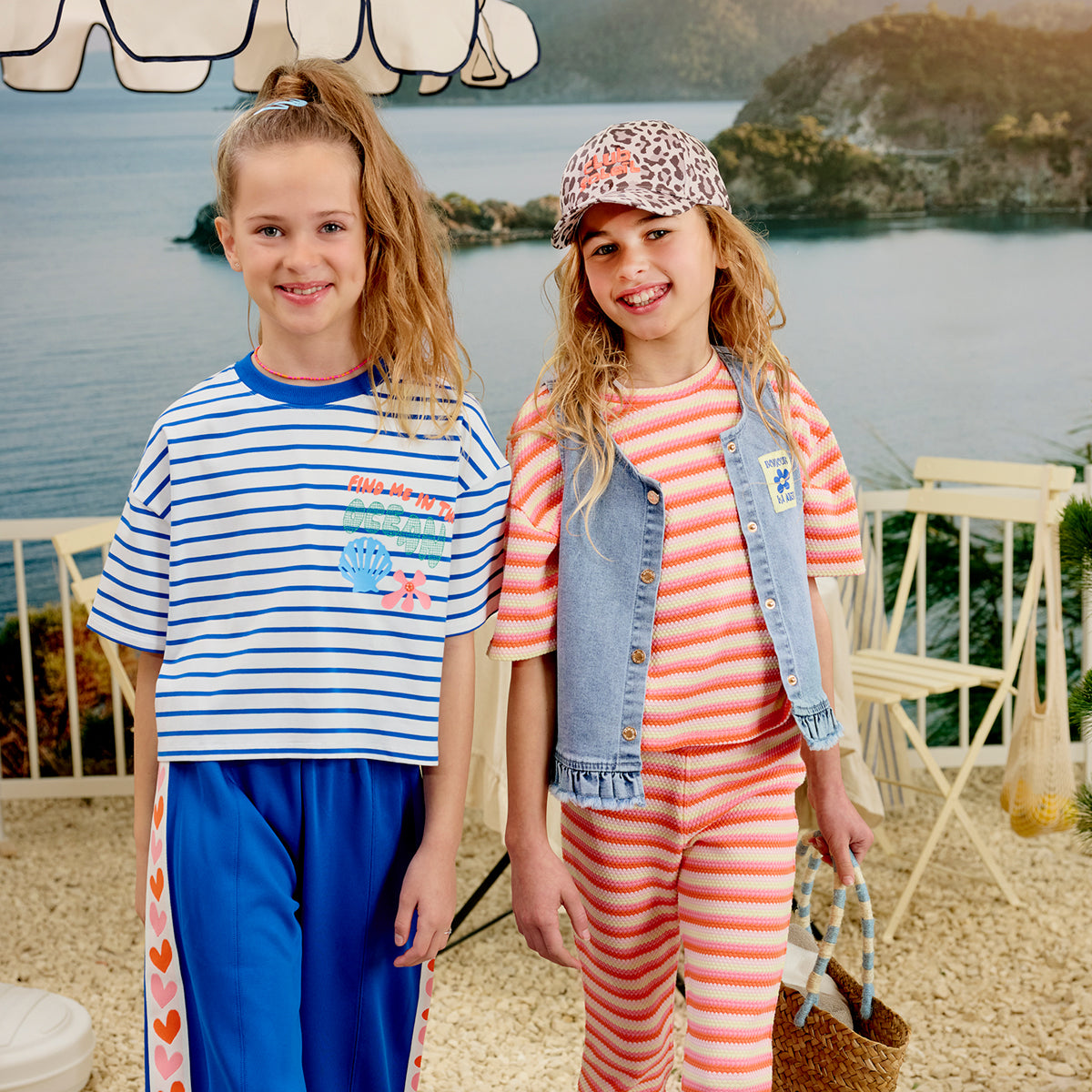 T-shirt Mint - blue view