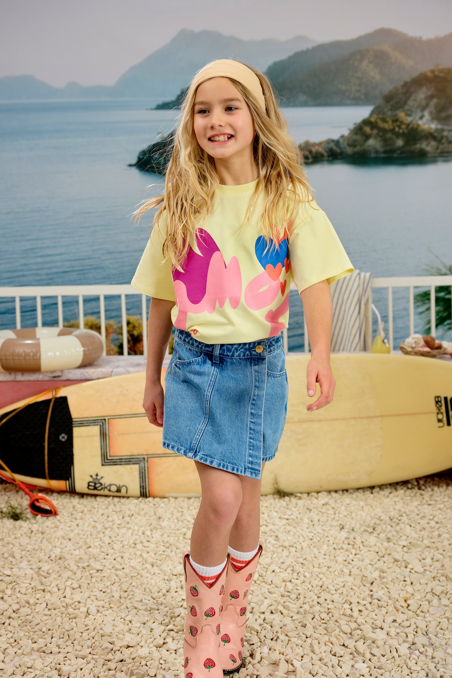 Skort Alina - Blue denim