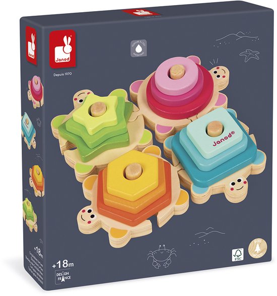 Tortues des Formes I wood (bois)