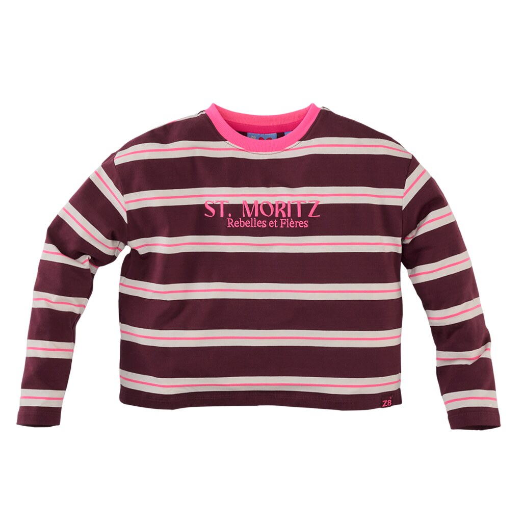 Longsleeve Diana - Burgundy Battle