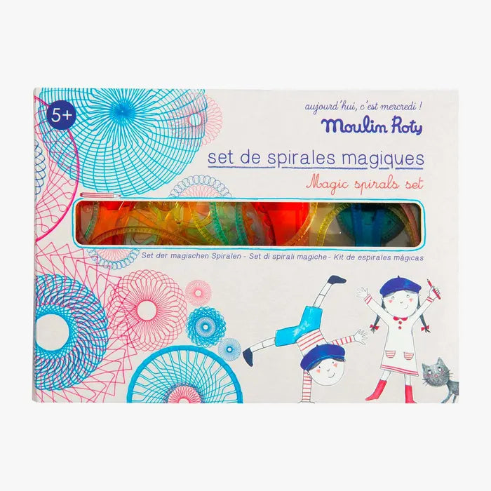 Set de spirales magiques - Aujourd'hui c'est mercredi