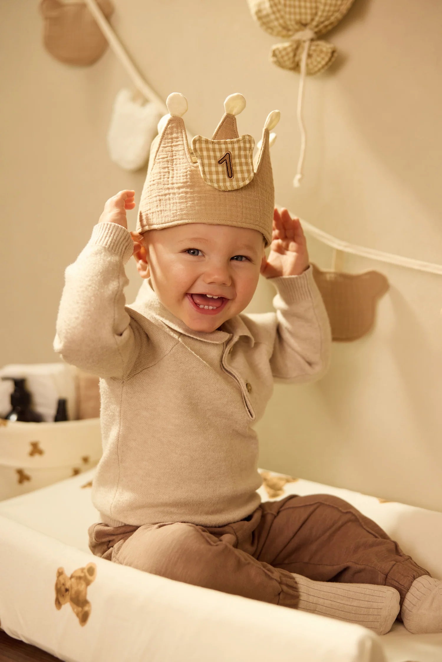 Couronne d'anniversaire - Teddy Bear