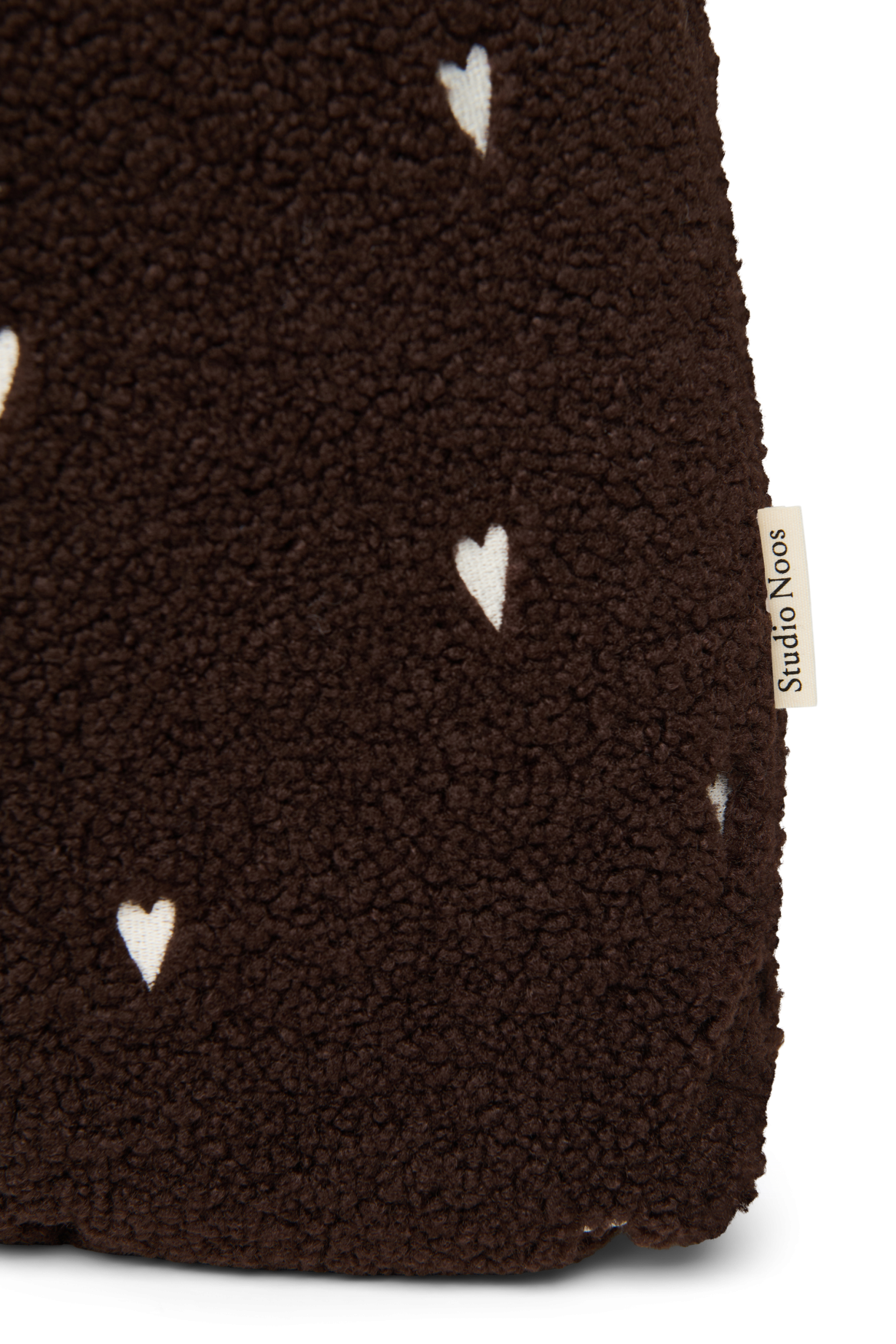 Teddy Mom Bag - Chocolat Cœurs