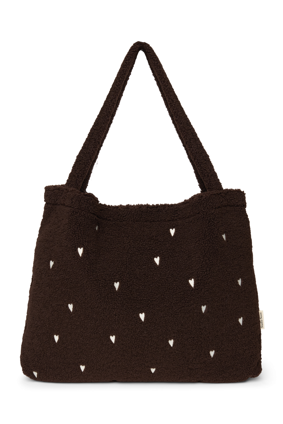 Teddy Mom Bag - Chocolat Cœurs