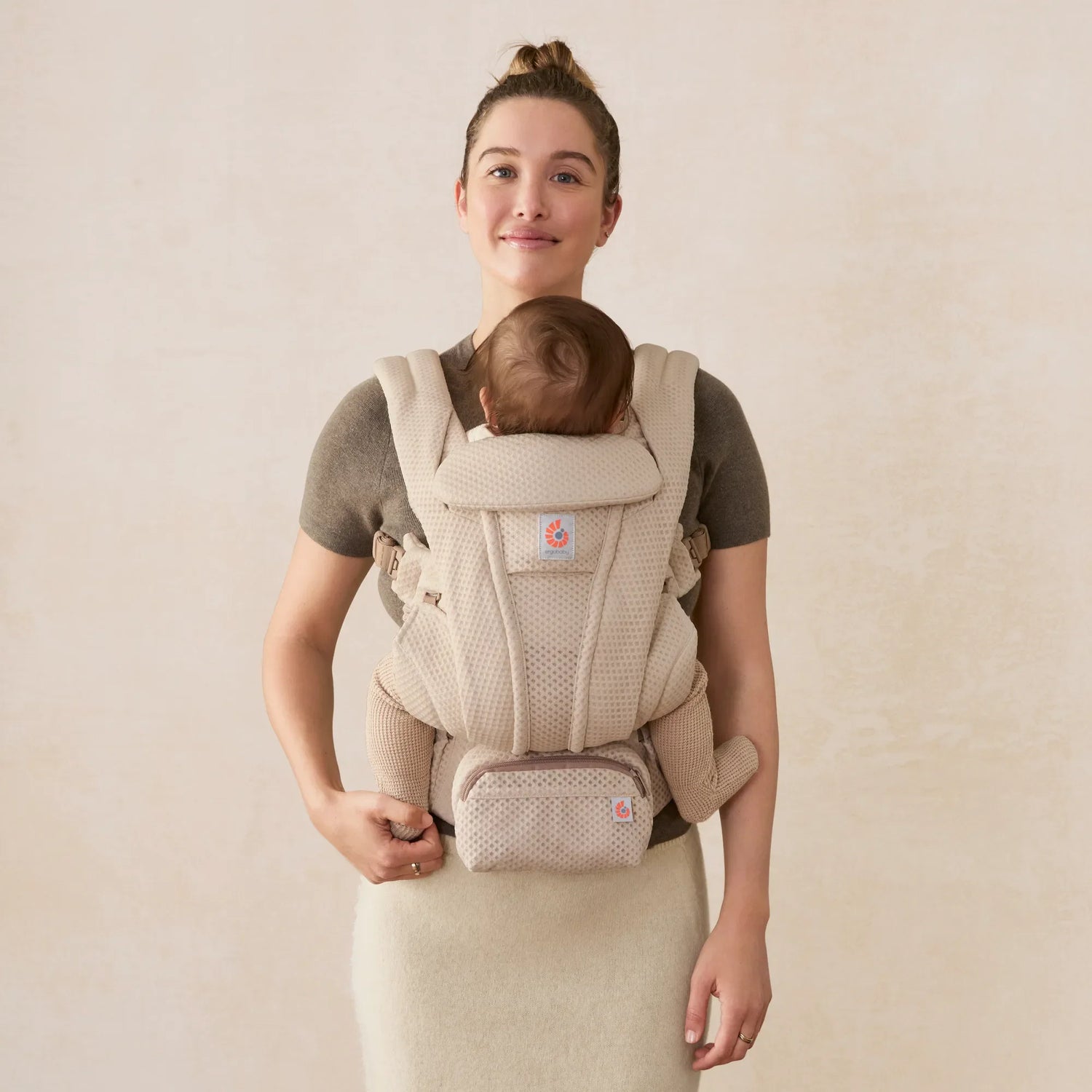 Porte-bébé Omni Deluxe - MESH - Natural Beige