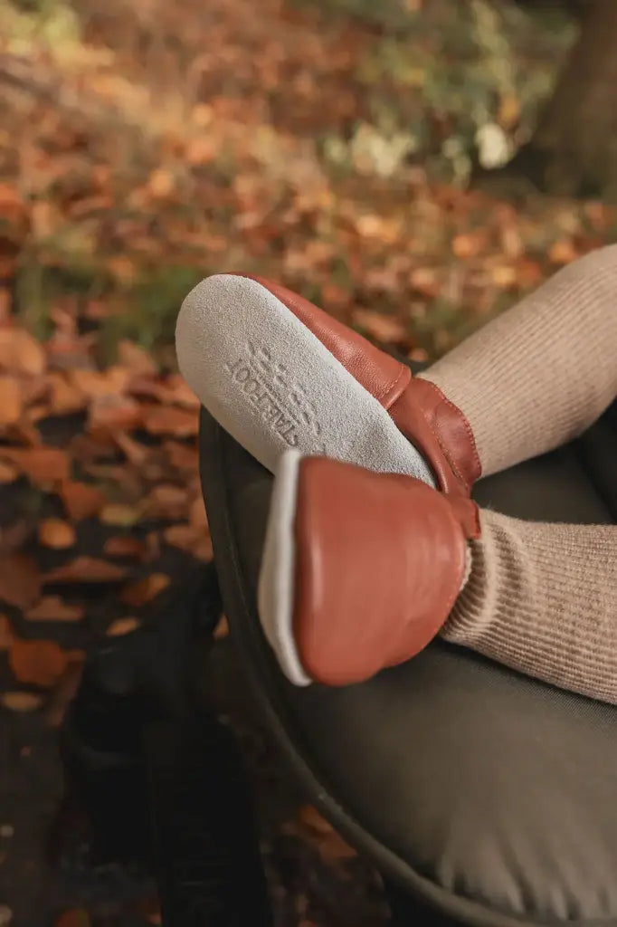 Chaussures Babysoft en cuir Softbaby - cognac