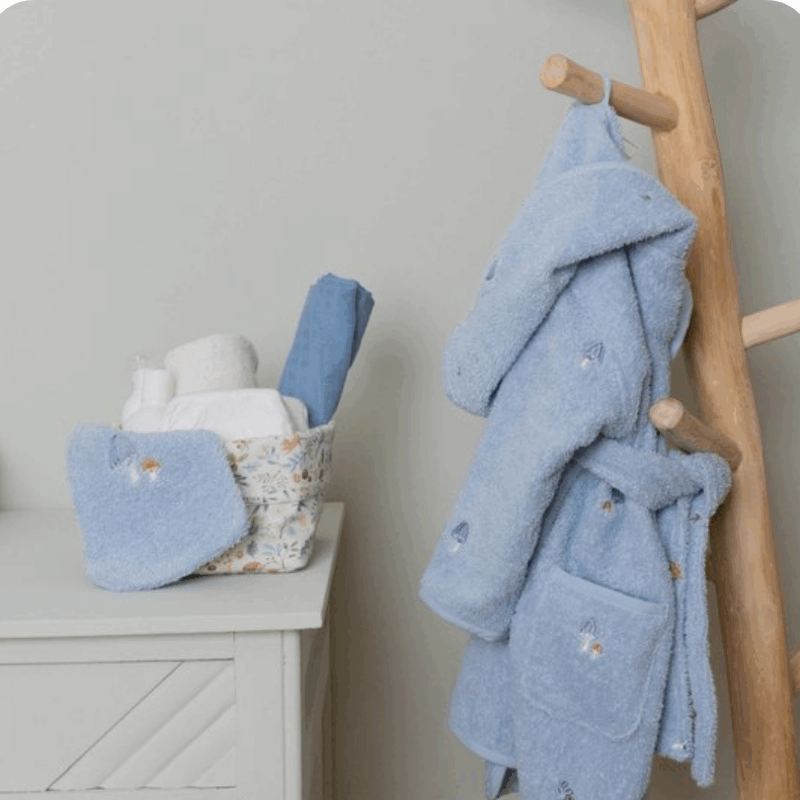 Peignoir - Bleu - Forest Friends