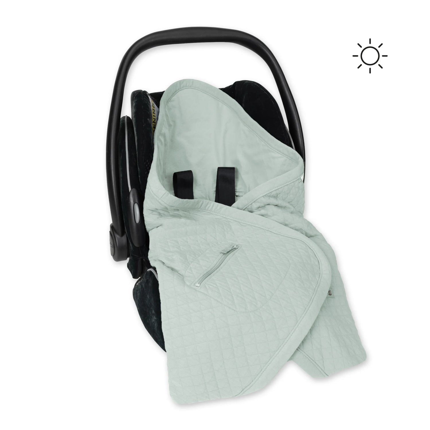 BISIDE 0-12m quilted + jersey 