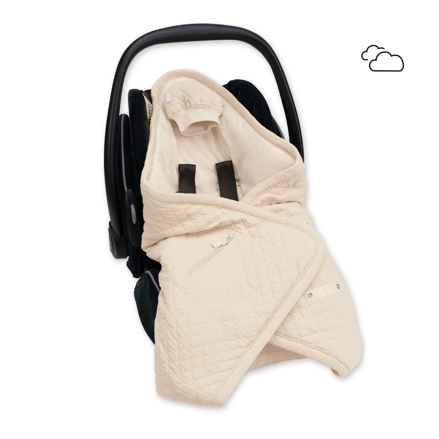 BISIDE 0-12m pady quilted + jersey Liste 