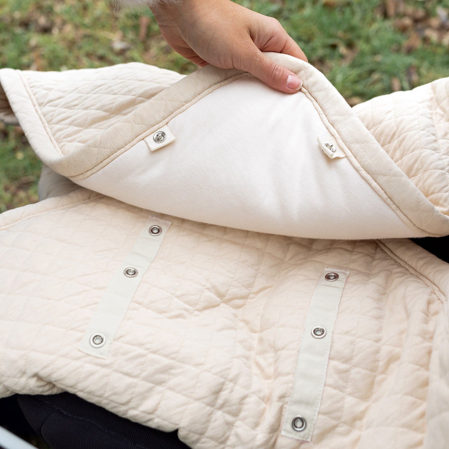 BISIDE 0-12m pady quilted + jersey Liste 