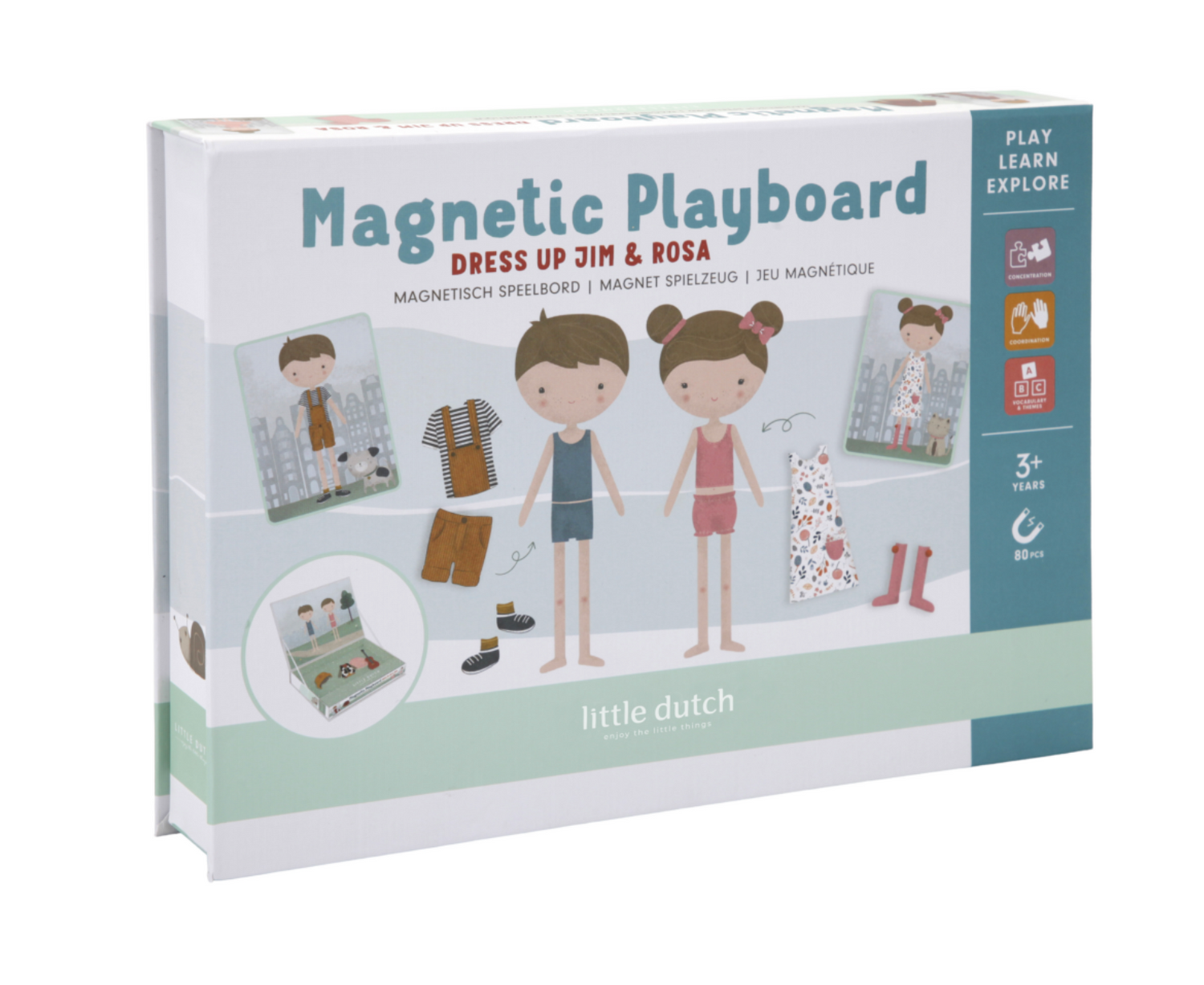Magnetspiel Jim & Rosa