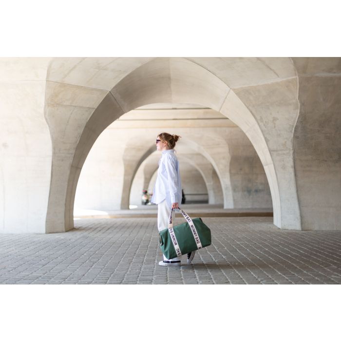 Mommy Bag ® Sac A Langer - Signature - Toile - Vert