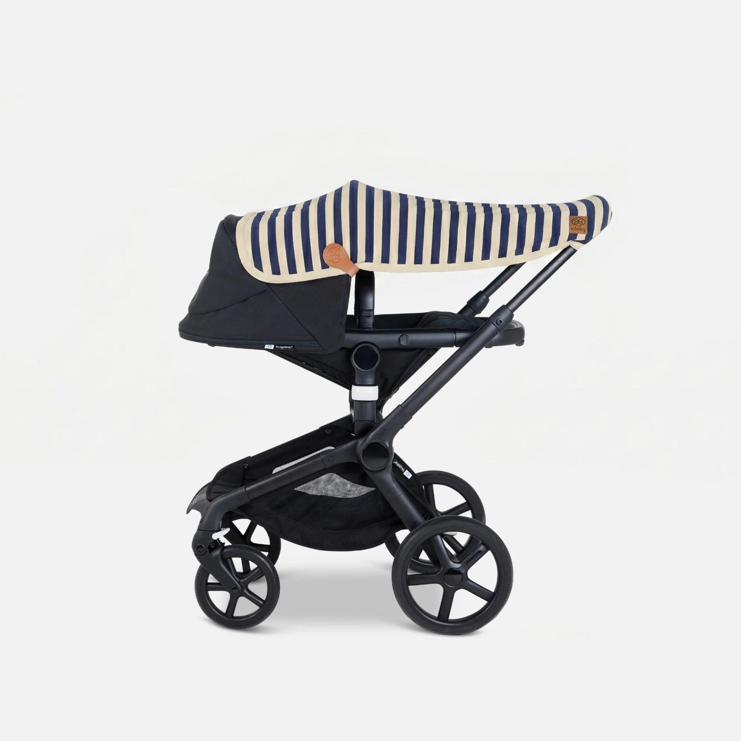 Couverture UV en Navy/Sandy Stripe – UPF 50+