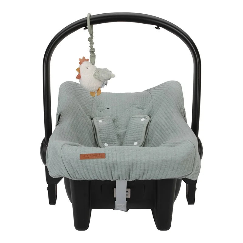 Peluche vibrante poulet Little Farm