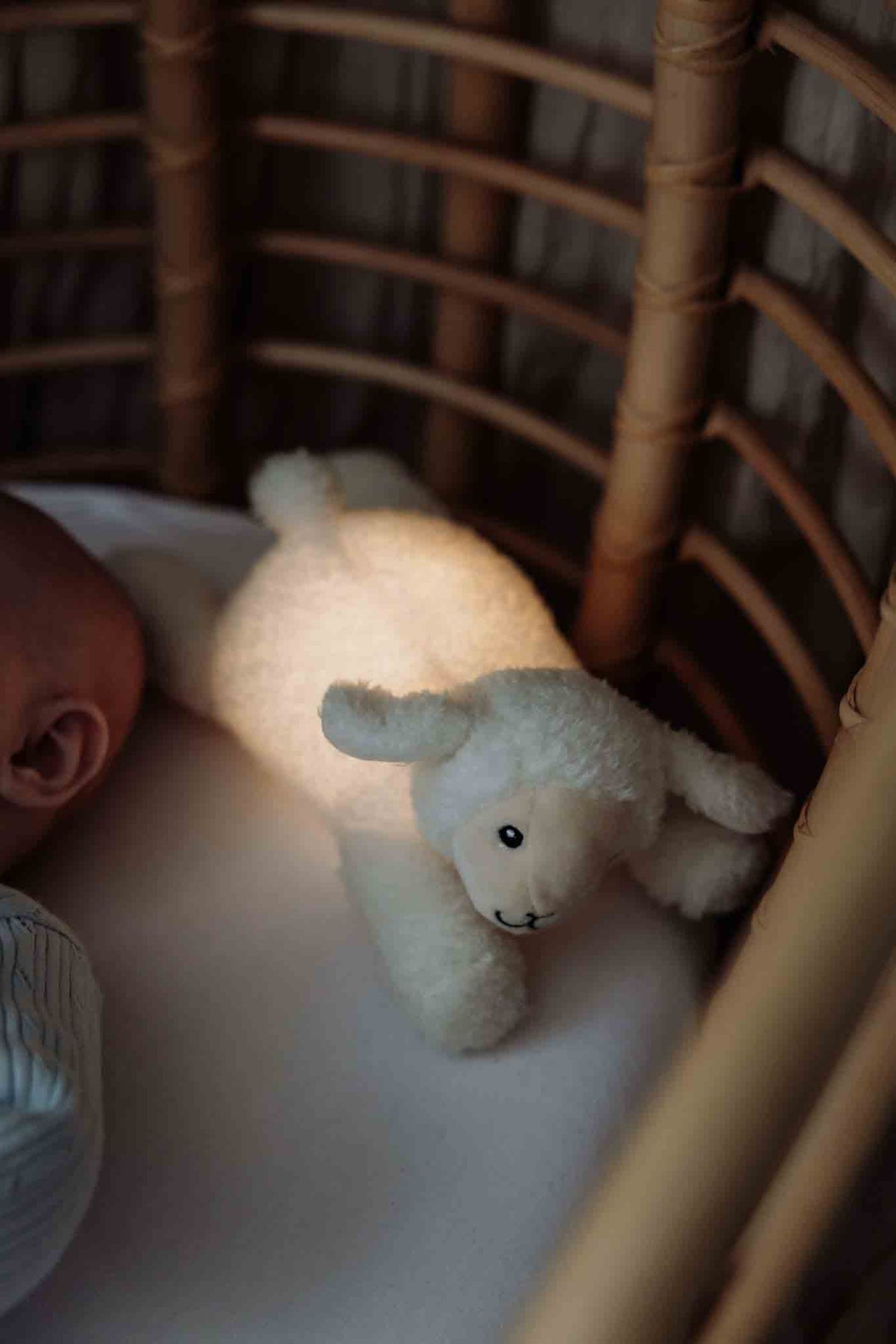 Rosie (beige) - Plush night light
