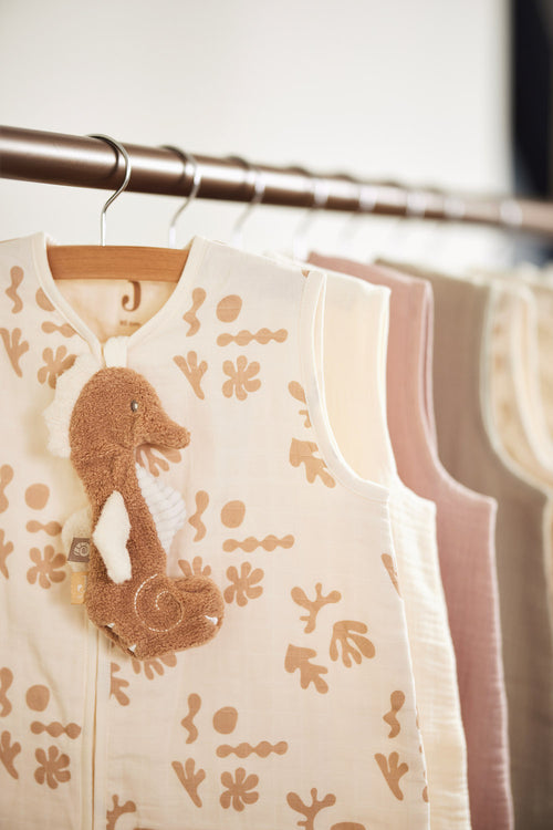 Baumwoll-Schlafsack aus Gaze – Oatmeal (verschiedene Größen)