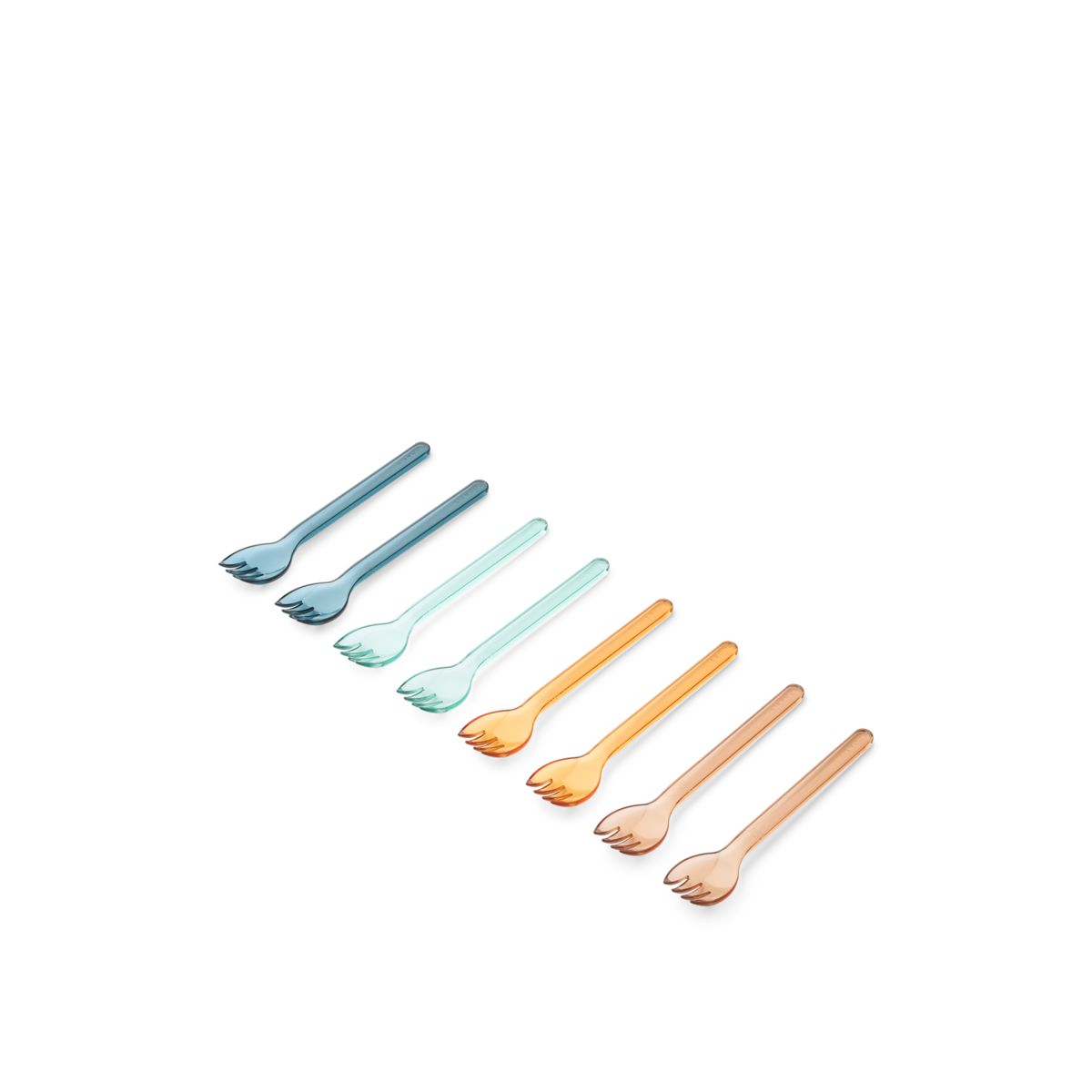 Fourchettes Alonso en Tritan 8-pack - Indigo Multi Mix