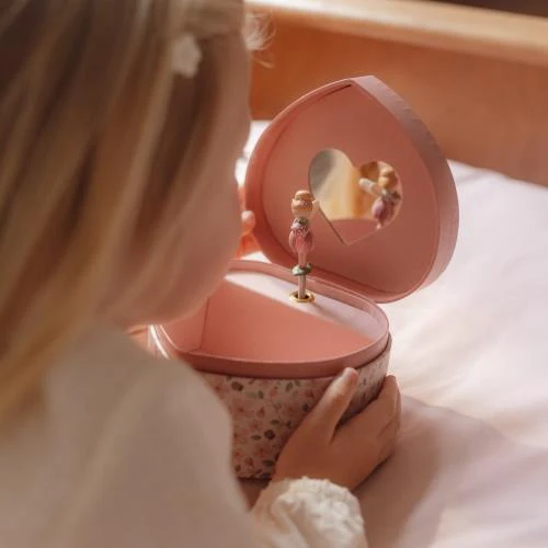 Boîte à bijoux - Rose - Fairy Garden liste 