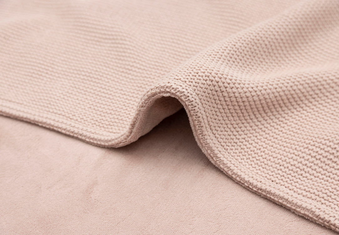 Couverture Berceau 75x100cm Basic Knit Fleece liste 
